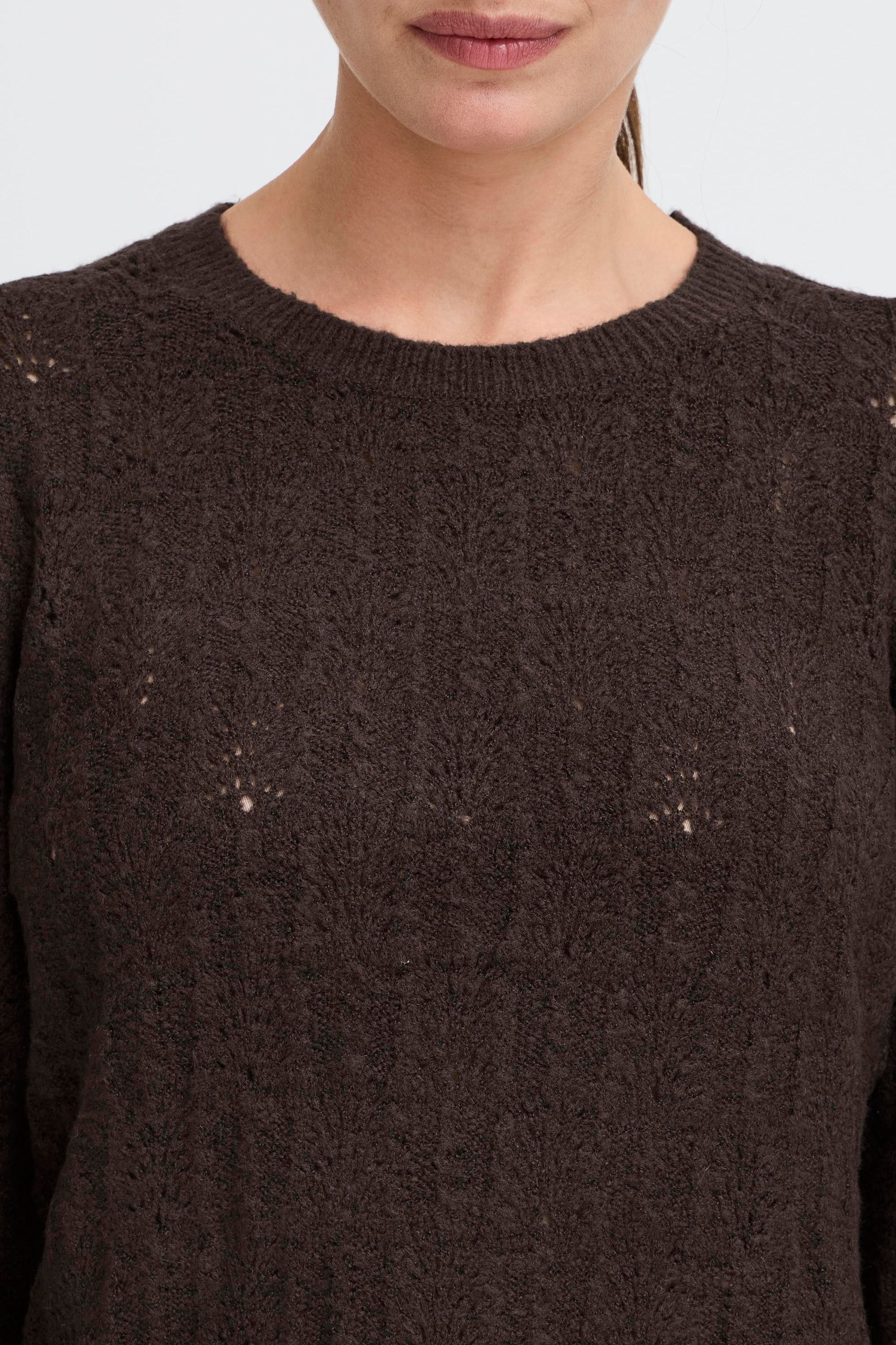 OXMO Strickfleece-Pullover »Strickpullover OXFSINVA«