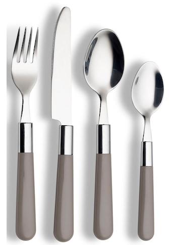 Besteck-Set »Bistro Besteck Set, Campingbesteck«, (Set, 16 tlg.)