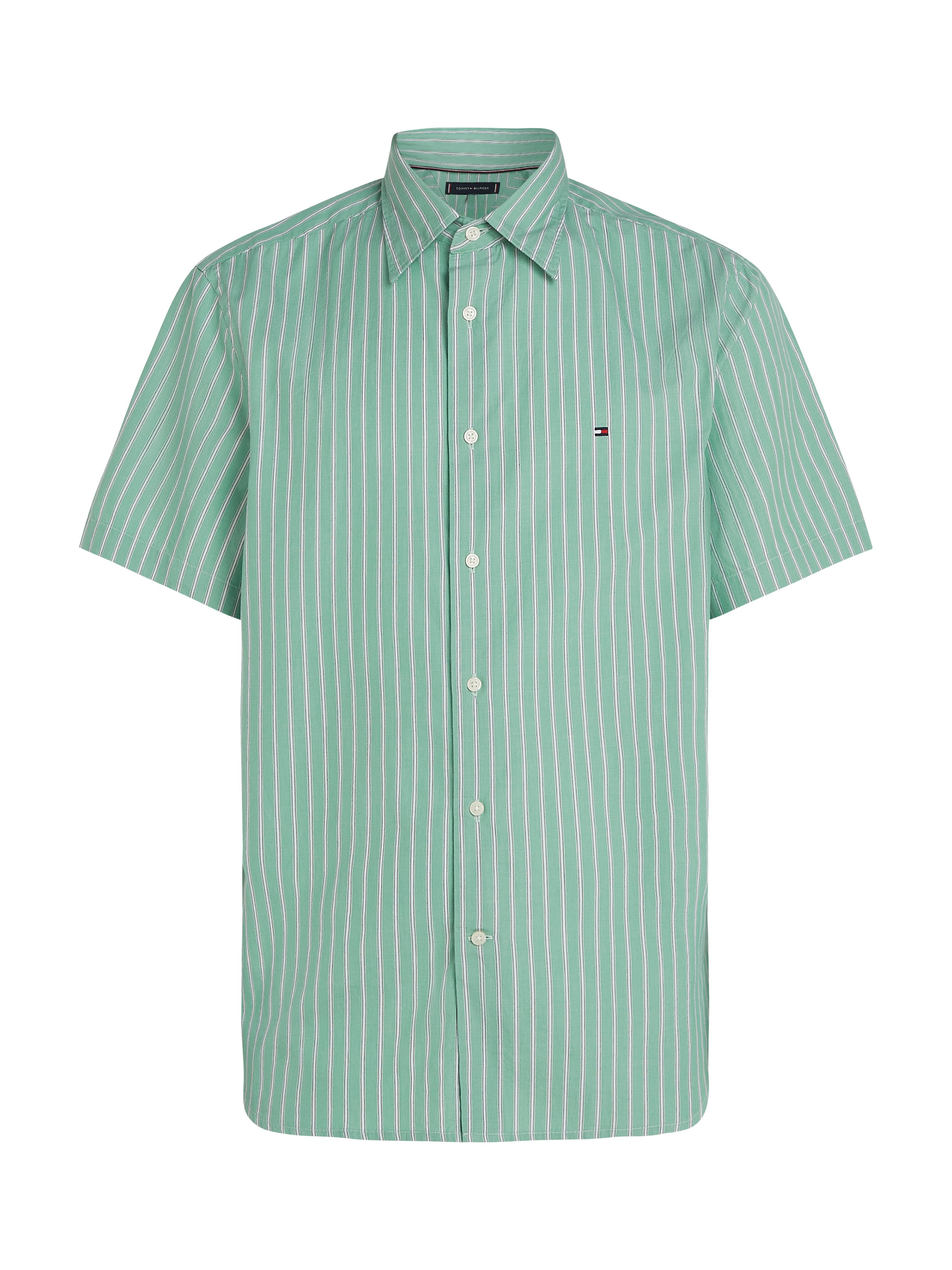 Tommy Hilfiger Kurzarmhemd »FLEX POPLIN RETRO STP SS SHIRT«