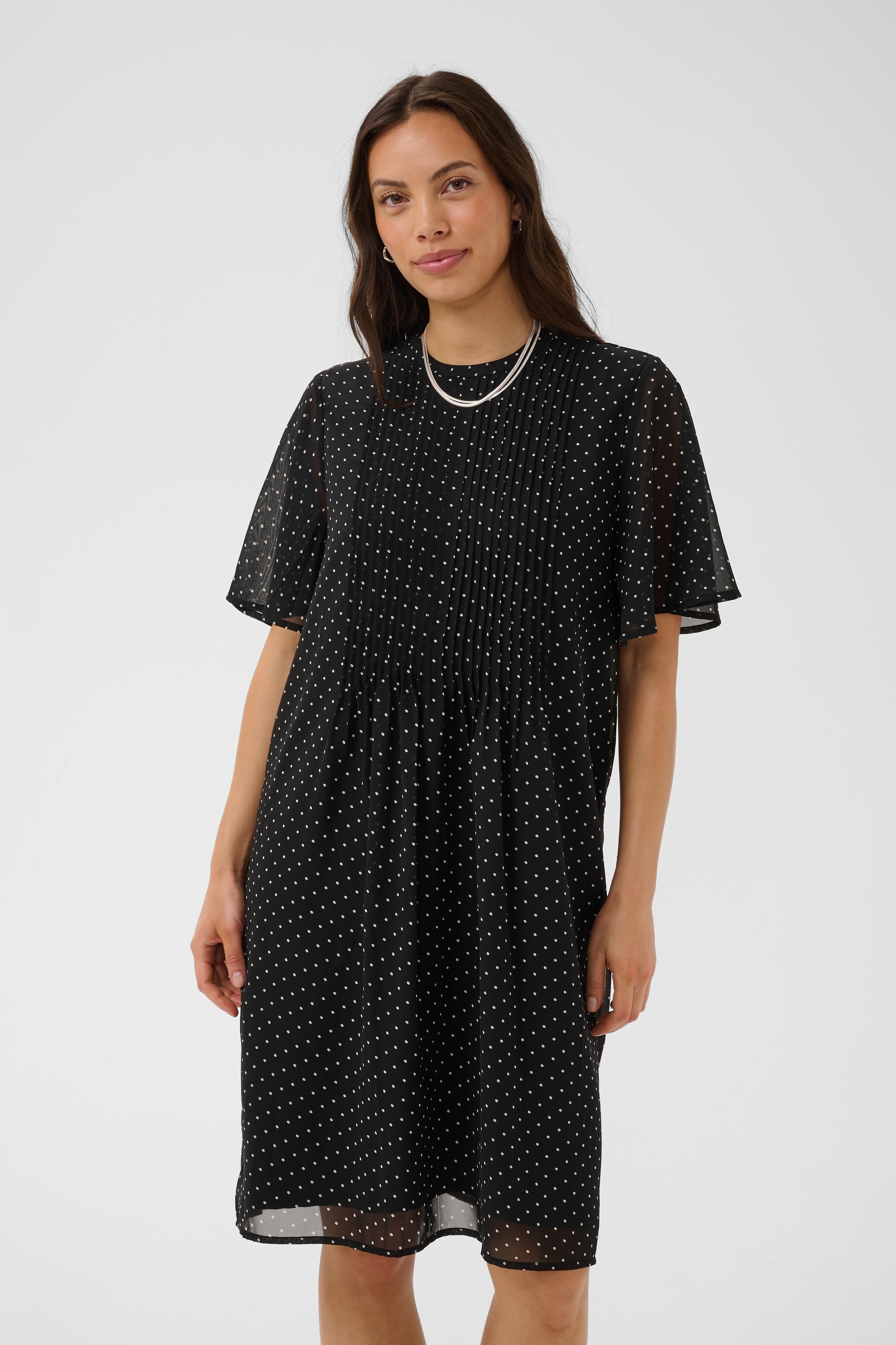 Saint Tropez Midikleid »Damen Kleid SabatinaSZ«