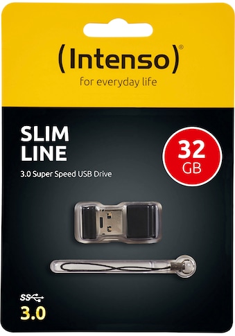 Intenso USB-Stick »Slim Line« (Lesegeschwindig...