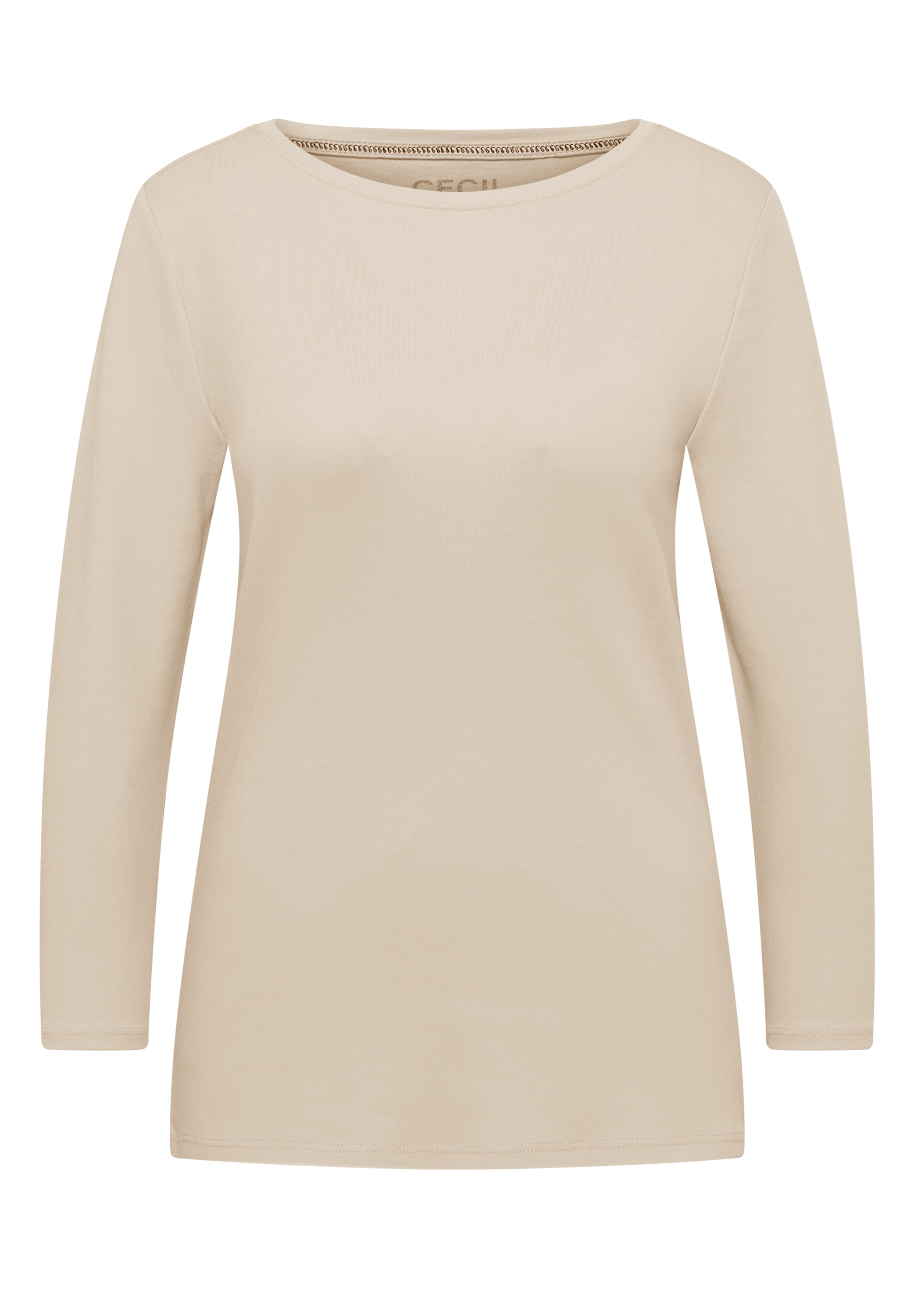 Cecil 3/4-Arm-Shirt, aus reiner Baumwolle