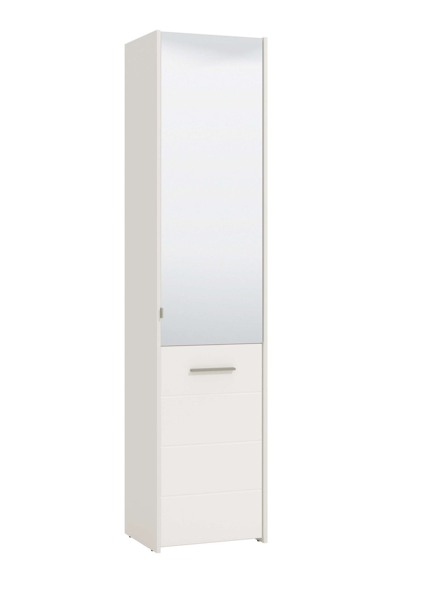 Home affaire Schuhschrank "Menorca Schuhkommode, Lagerschrank, Schuhregal, Breite 47 cm" mit zwei Türen, in modernen und eleganten Farben, mit einem Spiegel