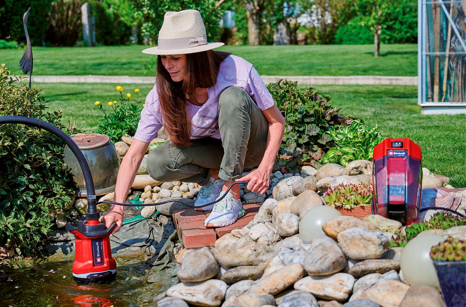 Einhell Akku-Gartenpumpe "Schmutzwasserpumpe GE-DP 18/25 Li - Solo", 7.500 günstig online kaufen