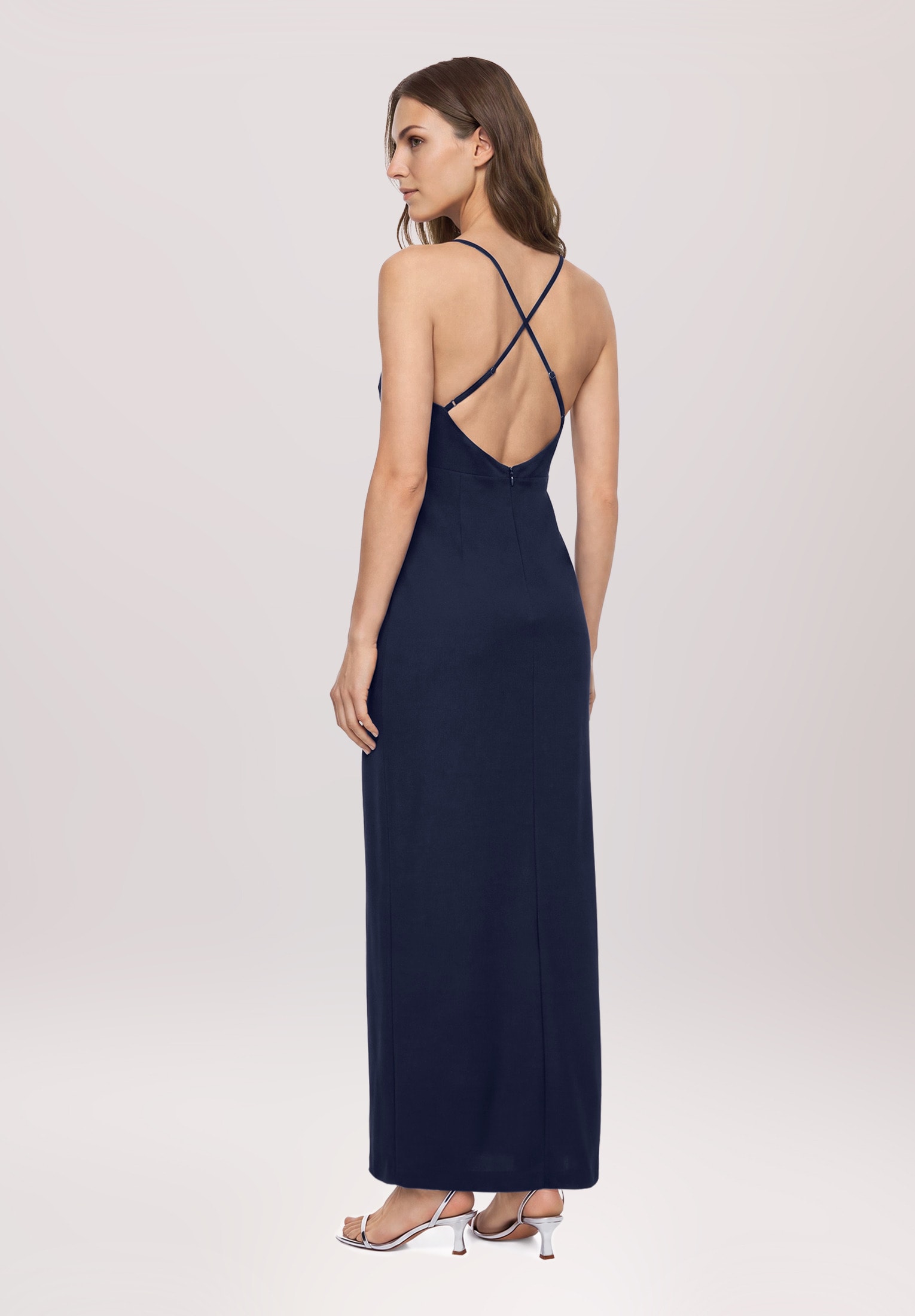 Vera Mont Abendkleid »Damen figurbetont« Ohne Tasche Schlitz
