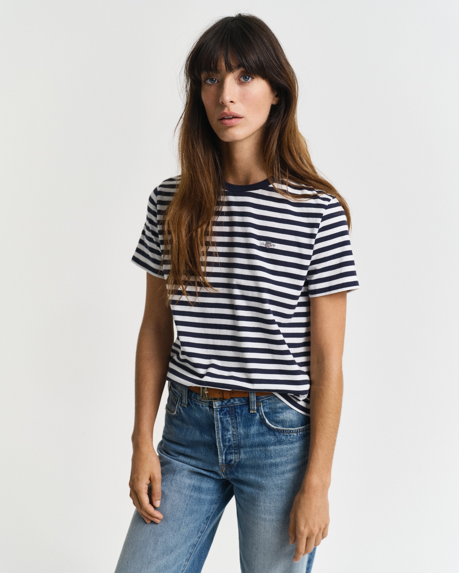 Gant "REG STRIPED SHIELD SS T-SHIRT" günstig online kaufen