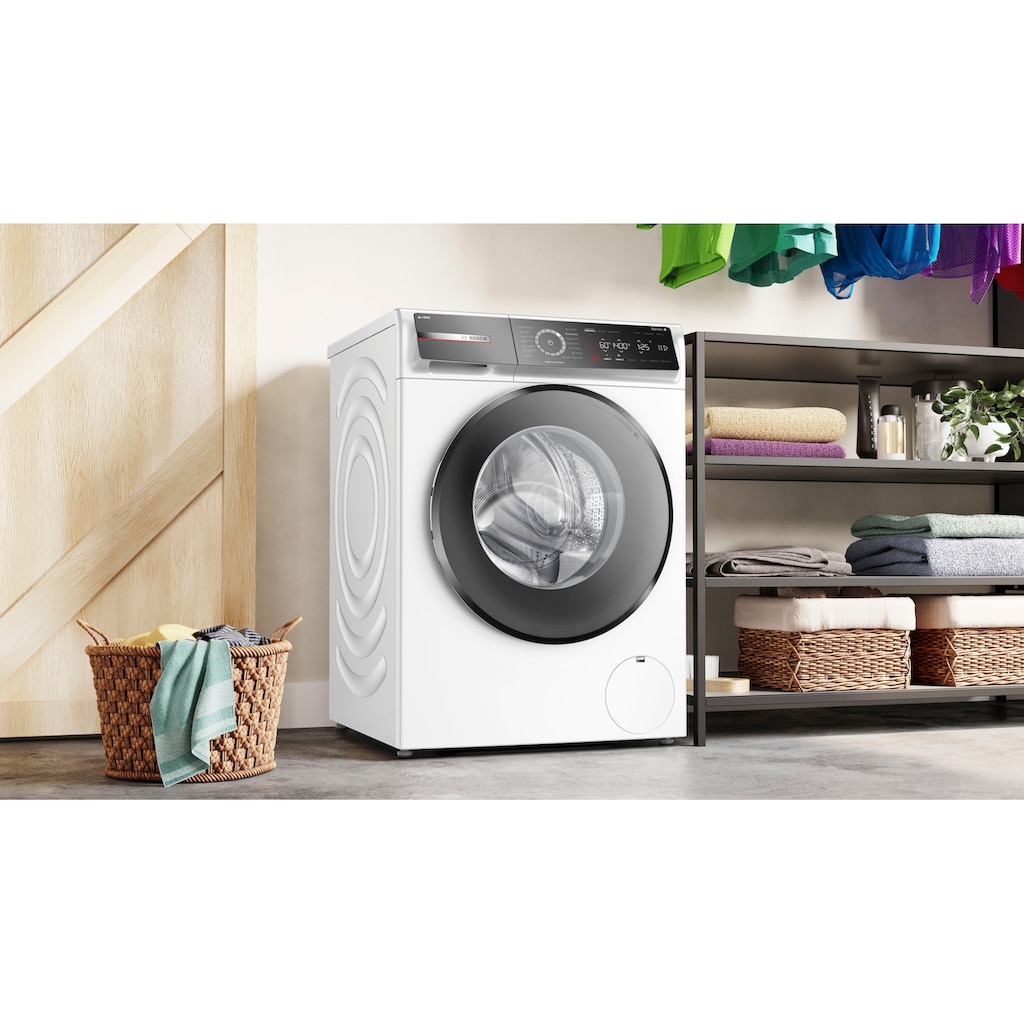 BOSCH Waschmaschine »WGB244A40«, Serie 8, WGB244A40, 9 kg, 1400 U/min, i-DOS dosiert exakt die benötigte Wasser- und Waschmittelmenge