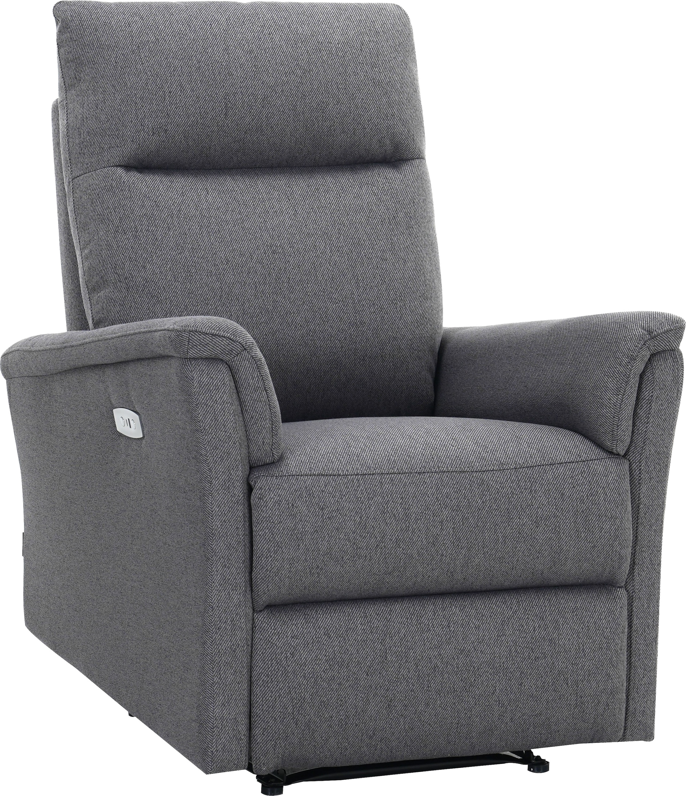 Home affaire Relaxsessel »FINNARA, Relaxsessel, TV-Sessel, elelektrische Relaxfunktion, USB A/C« Liegefunktion 105°-135°, Federkern,