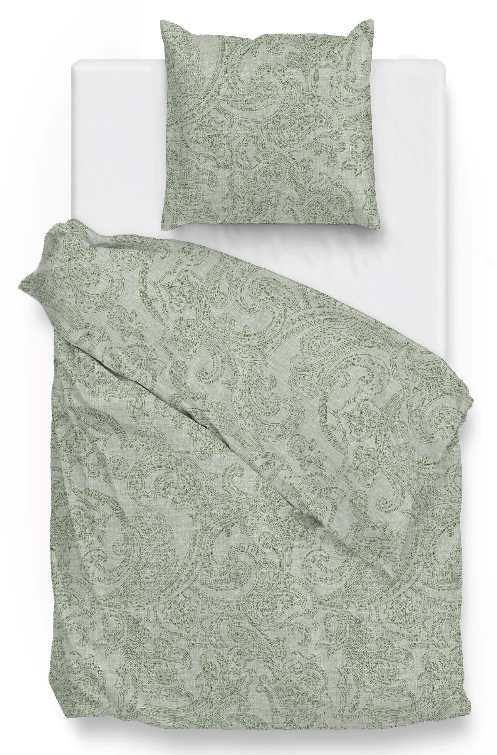 ZO HOME Bettwäsche "Paisley-di-Lino" 2 Stk. tlg. Bettwäsche aus 100% Baumwo günstig online kaufen