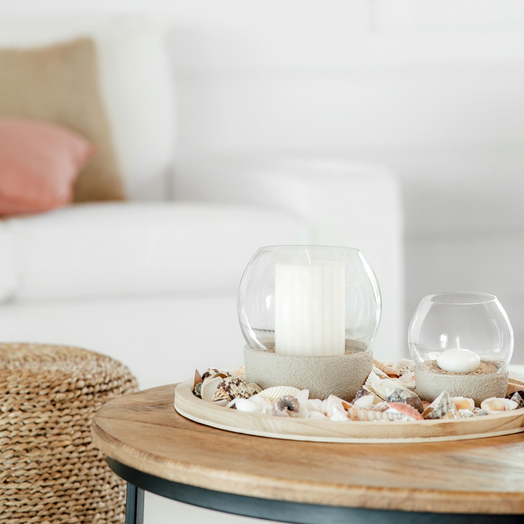 like. by Villeroy & Boch Windlicht »Windlicht Perlemor Home ø 15 x 16 cm beige«
