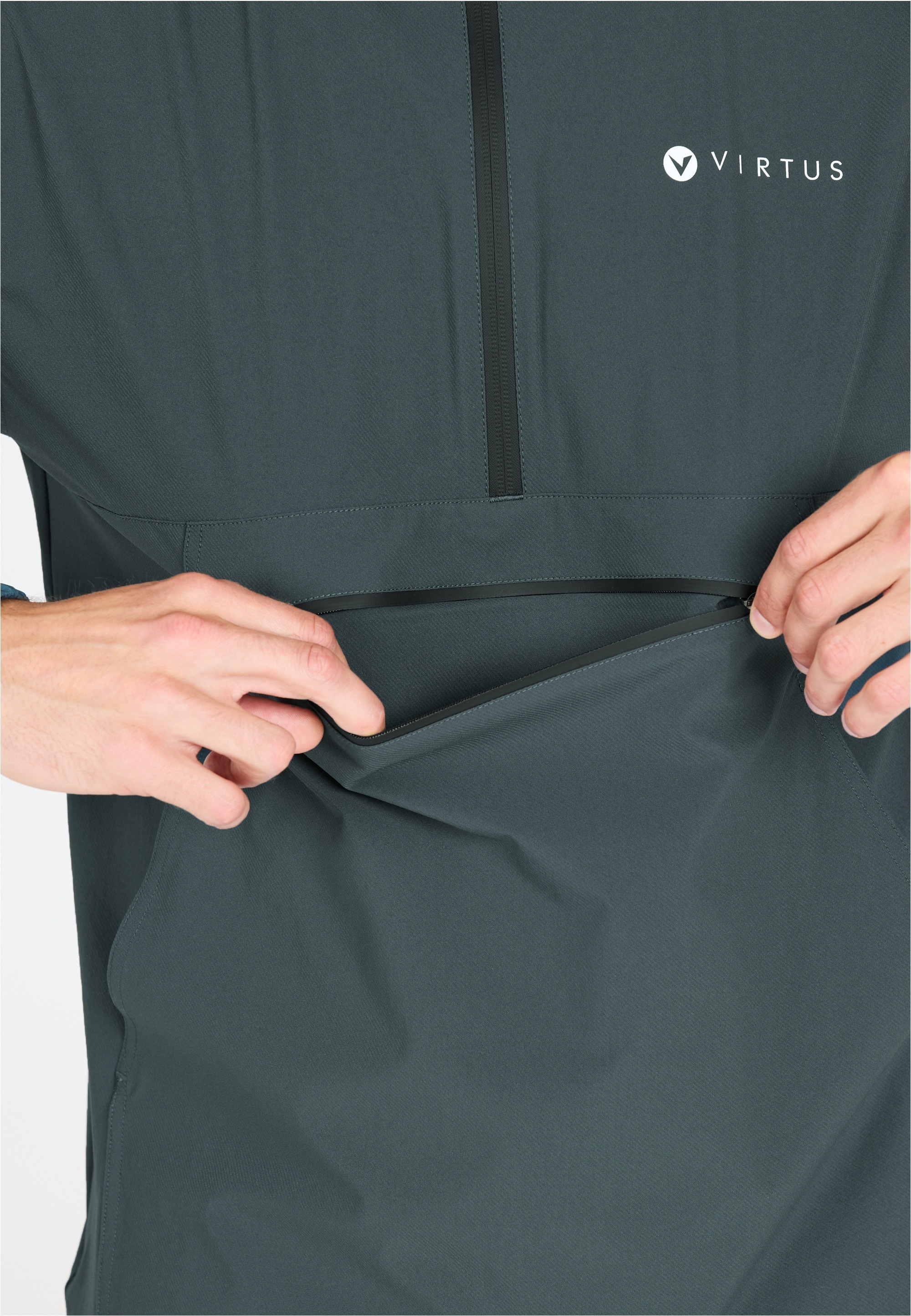 Virtus Trainingsjacke »Jayson«, Im Anorak-Design mit Stretchfunktion