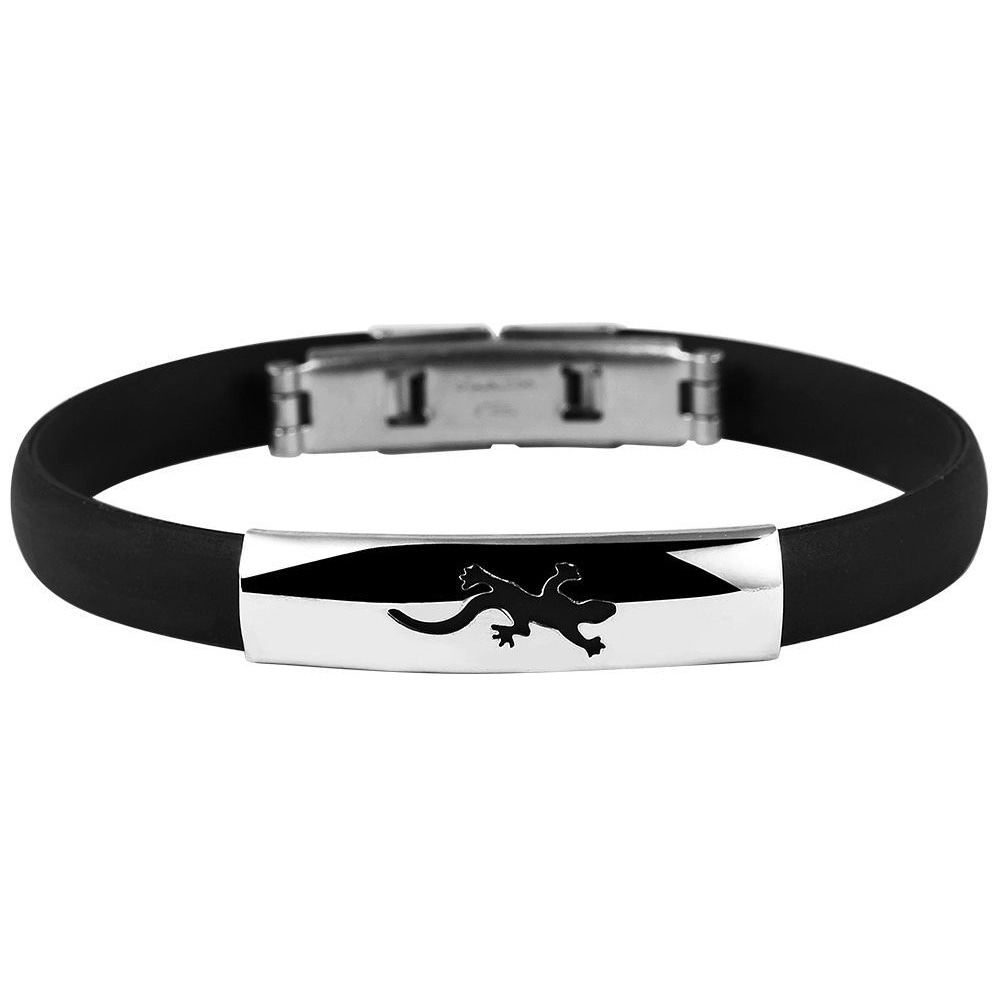 Adelia´s Armreif »Unisex Armband – Armreif aus Kautschuk Ø 6,5 cm cm« Eine schöne Geschenkidee für jeden Anlass
