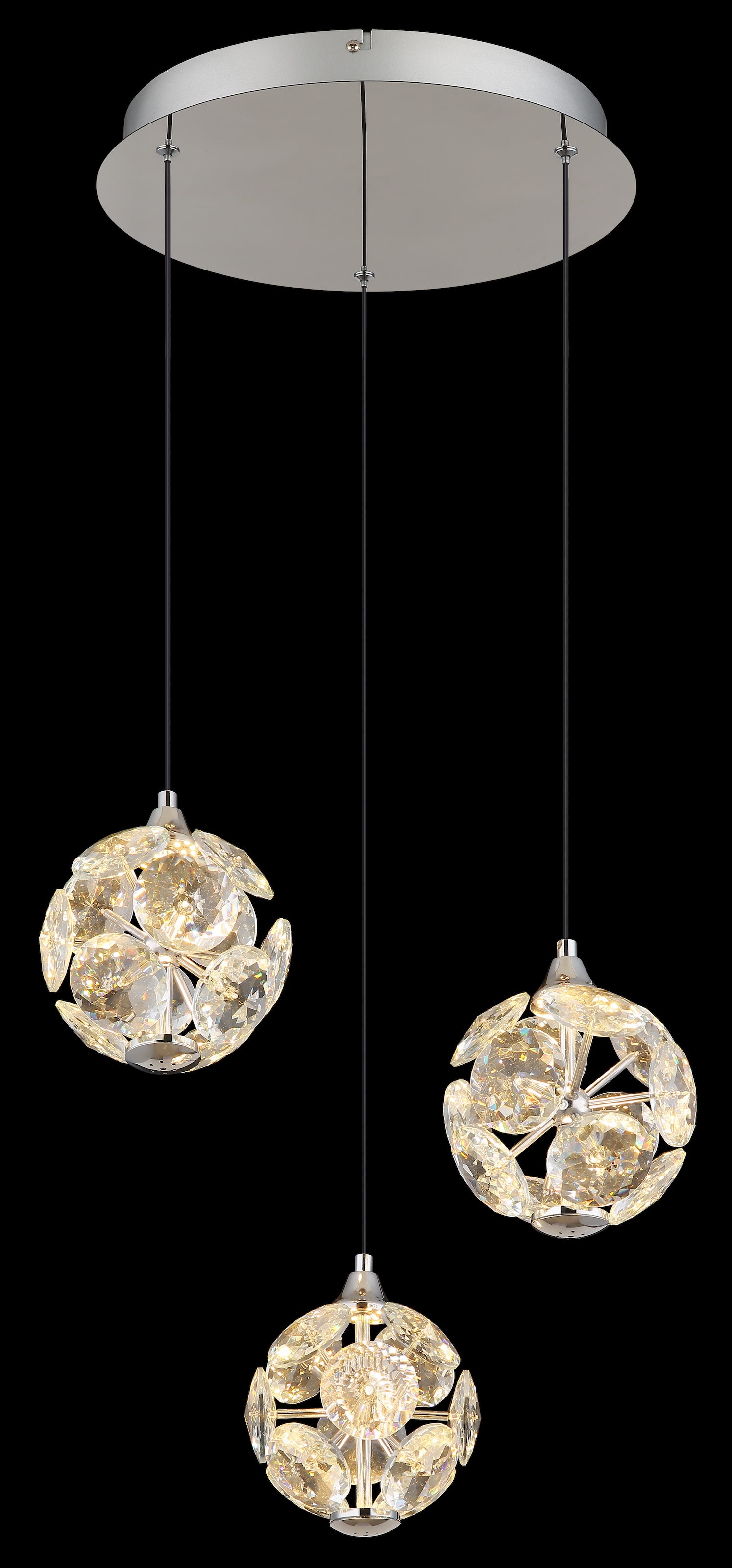 GLOBO LIGHTING Hängeleuchte »VIRINA« LED-Modul 1 Stk. Warmweiß Hängelampe Esszimmer-Leuchte Esstischleuchte Wohnzimmer