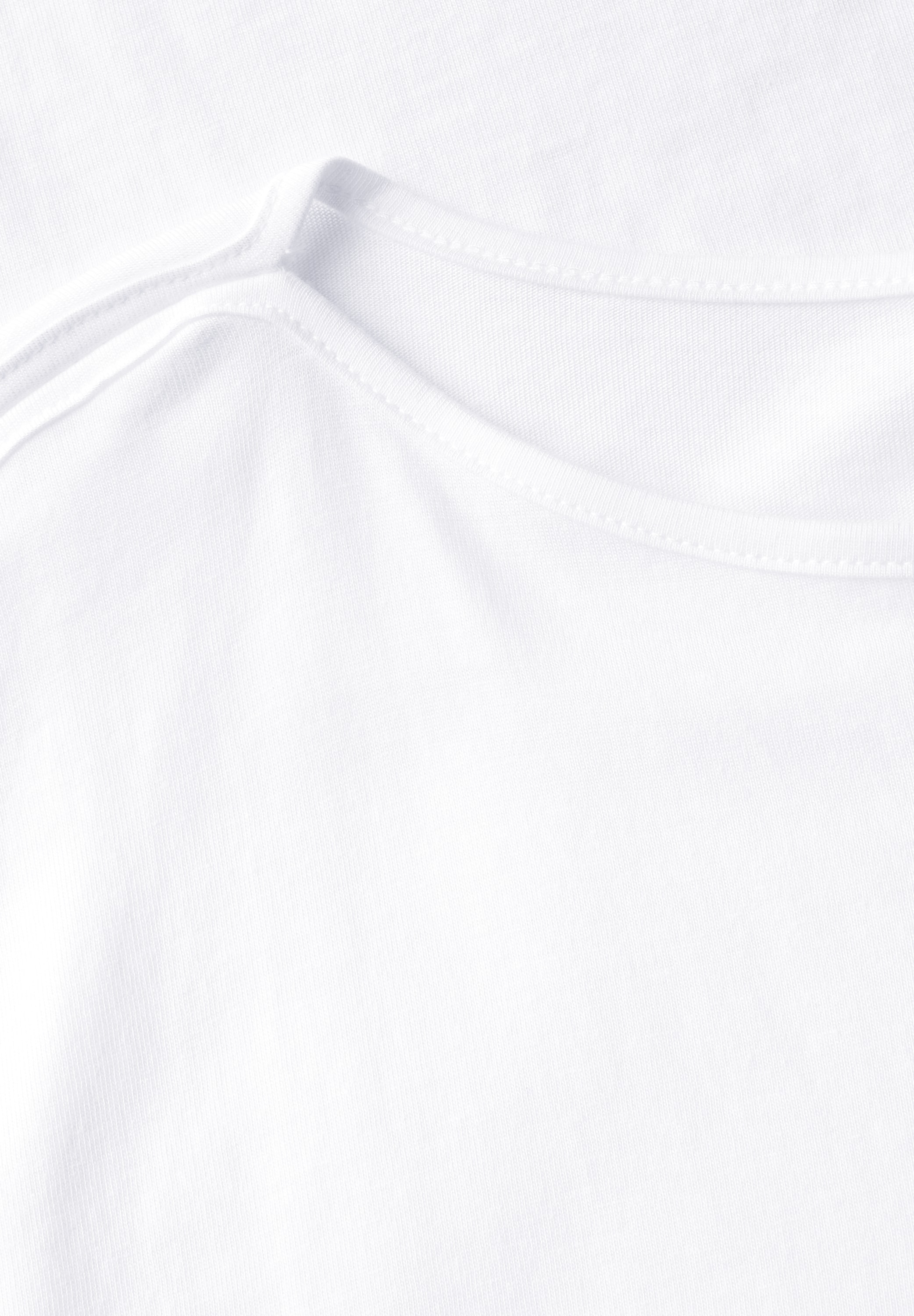 STREET ONE T-Shirt, mit U-Boot-Ausschnitt