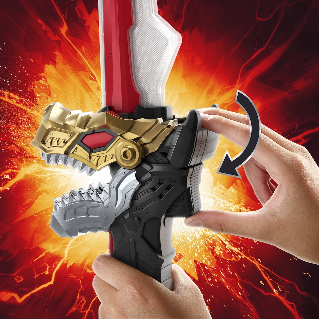 Hasbro Lichtschwert »Power Rangers Dino Fury Chromafury Schwert«, mit Licht- und Sound