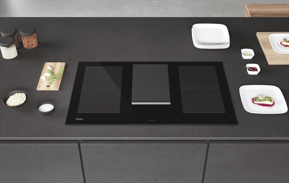 Haier Kochfeld mit Dunstabzug »HAIH8IFMCF«, inkl. 2 Flex-Zonen