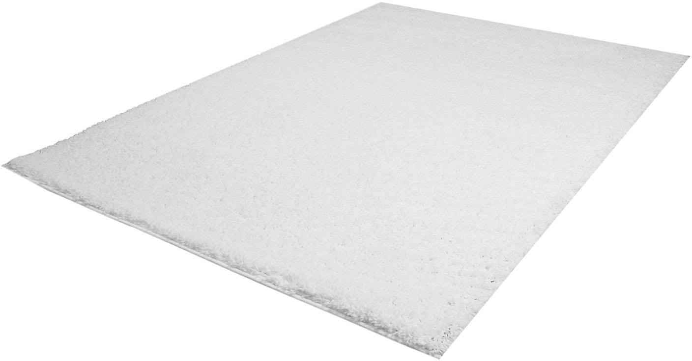 Carpet City Hochflor-Teppich "Shaggi uni 500" rechteckig 30 mm Höhe Läufer, günstig online kaufen