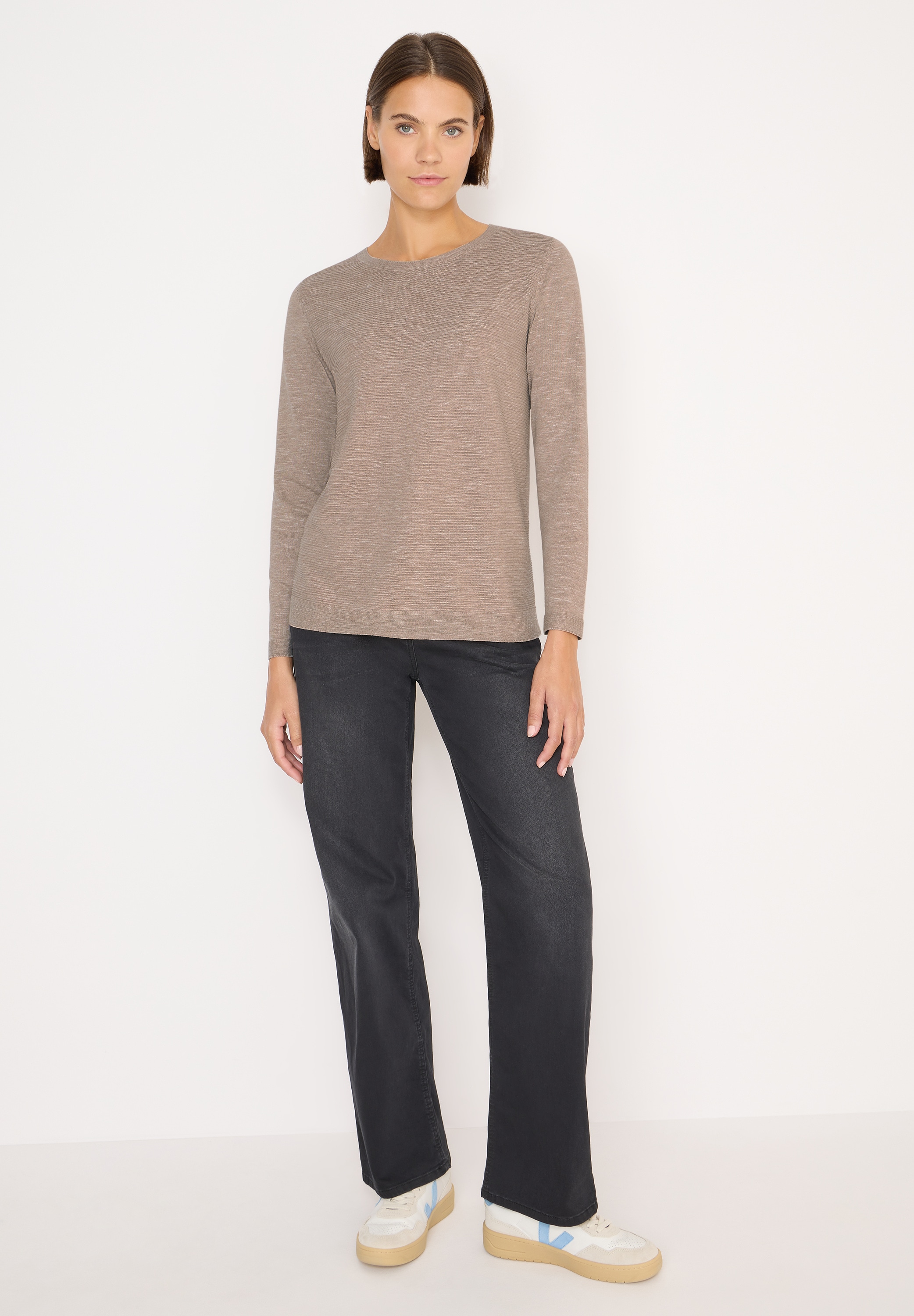 Cecil Strickpullover mit Rundhalsausschnitt