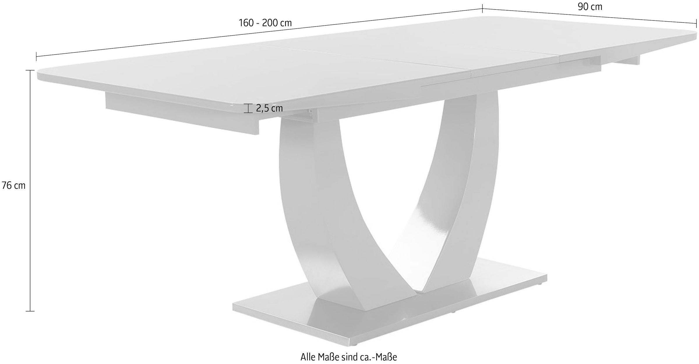 Jockenhöfer Gruppe Esstisch, Breite 160-200 cm bestellen | BAUR