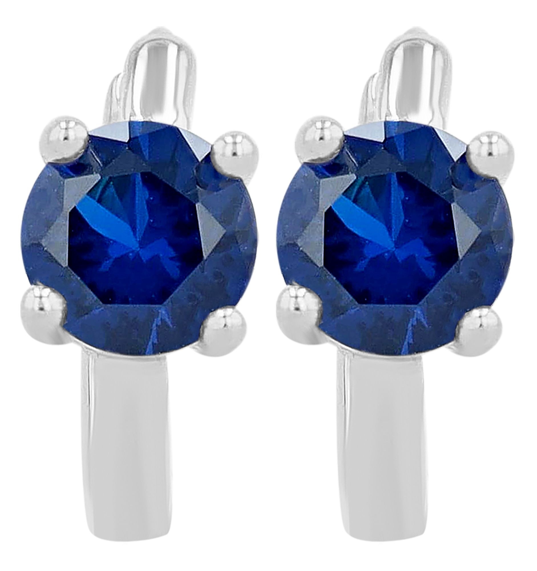 Adelia´s Klappcreolen "Damen Ohrringe – Klappcreole aus 925 Silber mit Zirk günstig online kaufen