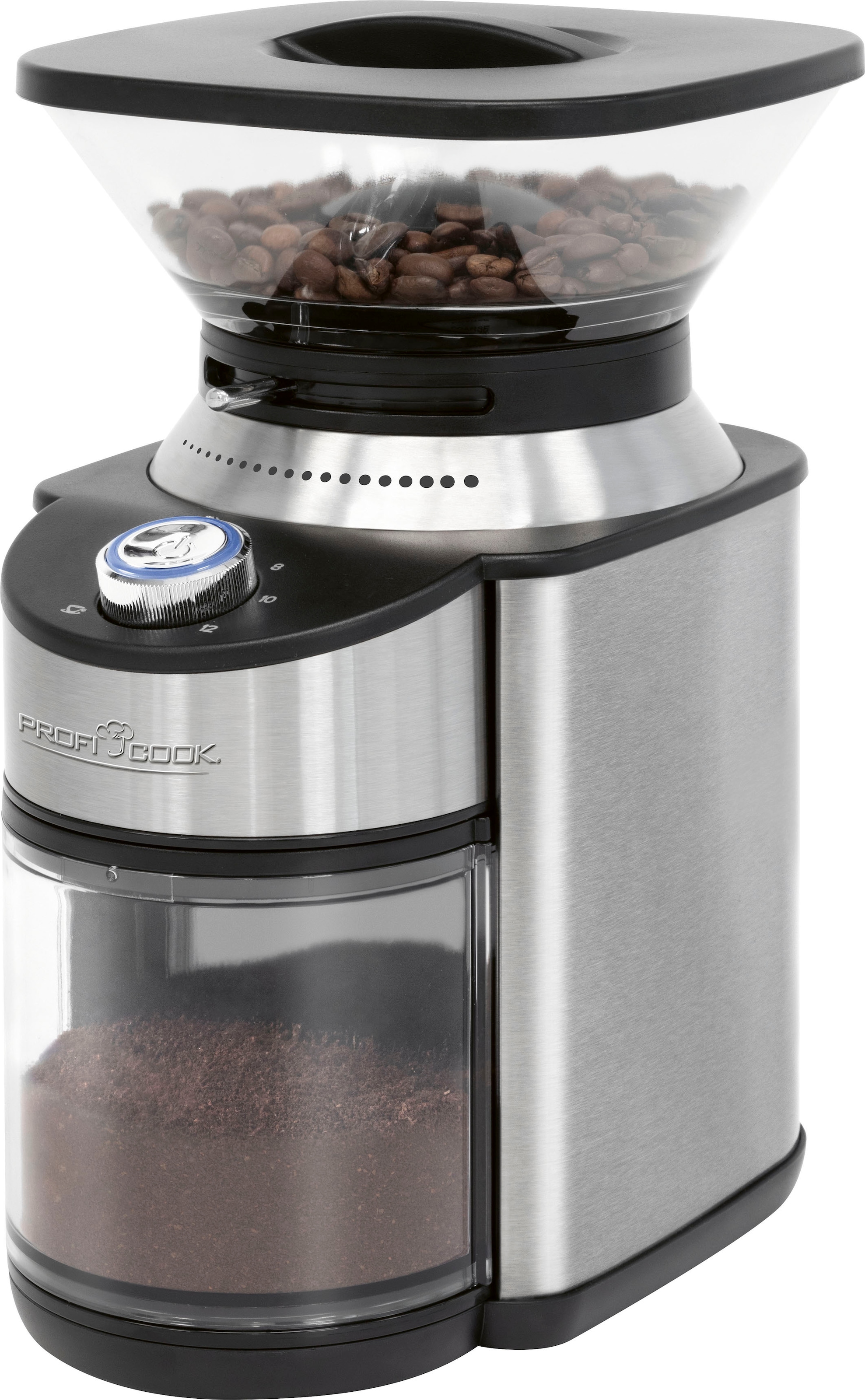 ProfiCook Kaffeemühle »PC-EKM 1205«, 200 W, Kegelmahlwerk, 230 g Bohnenbehälter