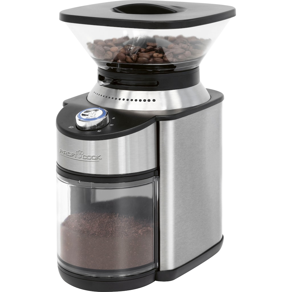 ProfiCook Kaffeemühle »PC-EKM 1205«, 200 W, Kegelmahlwerk, 230 g Bohnenbehälter