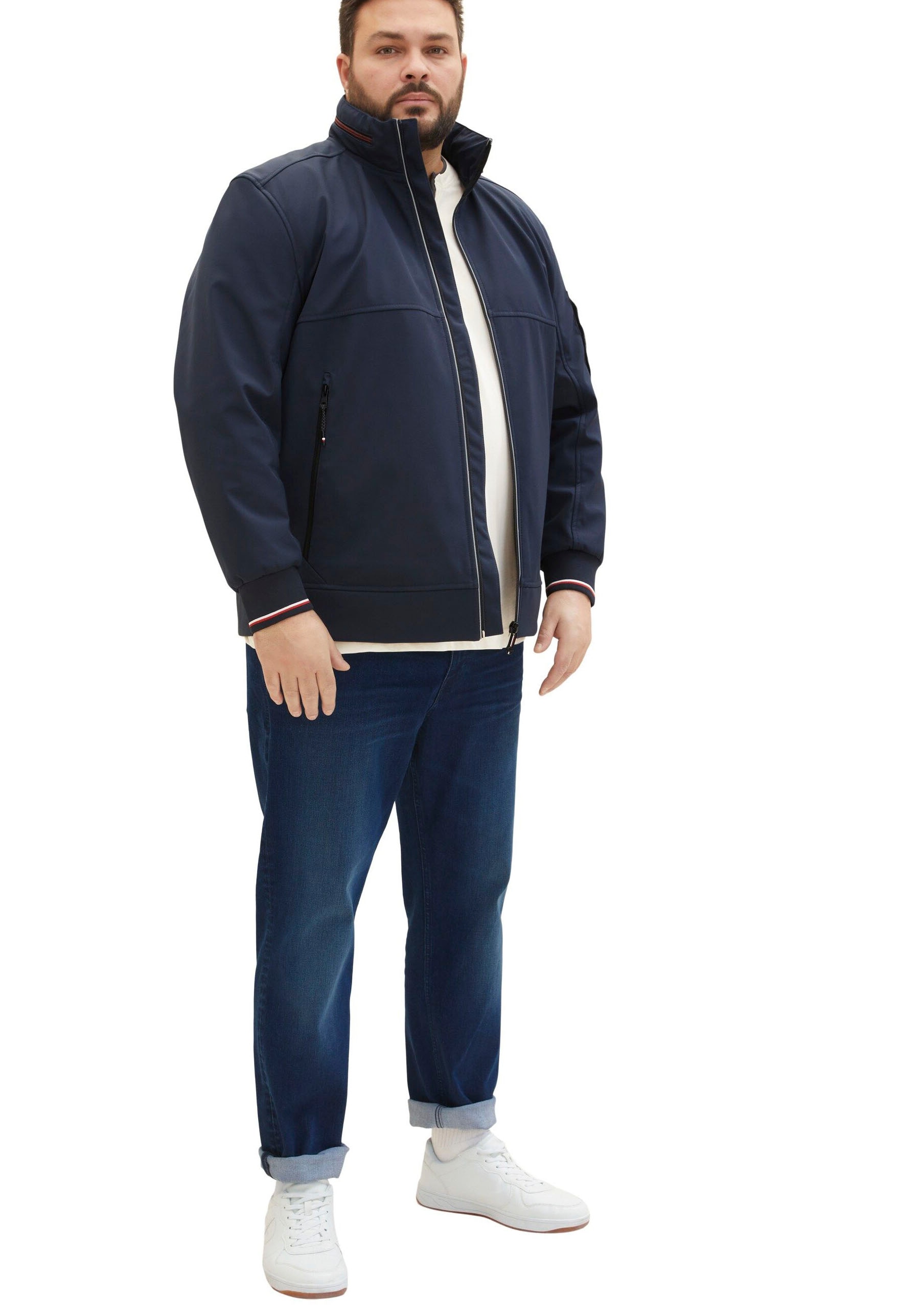 TOM TAILOR PLUS Softshelljacke