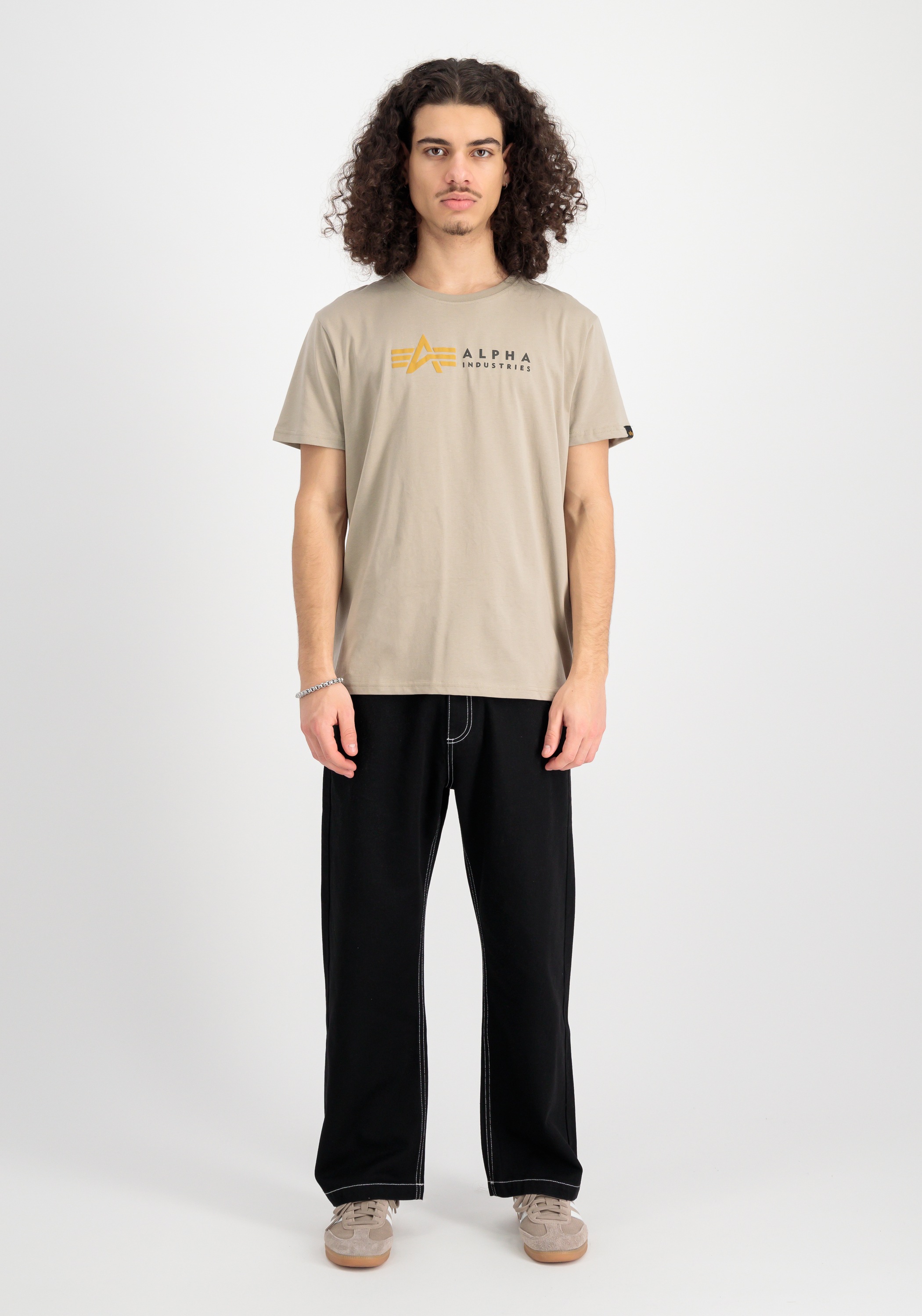 Thumbnail - Alpha Industries T-Shirt "Alpha Label T-Shirt PP"