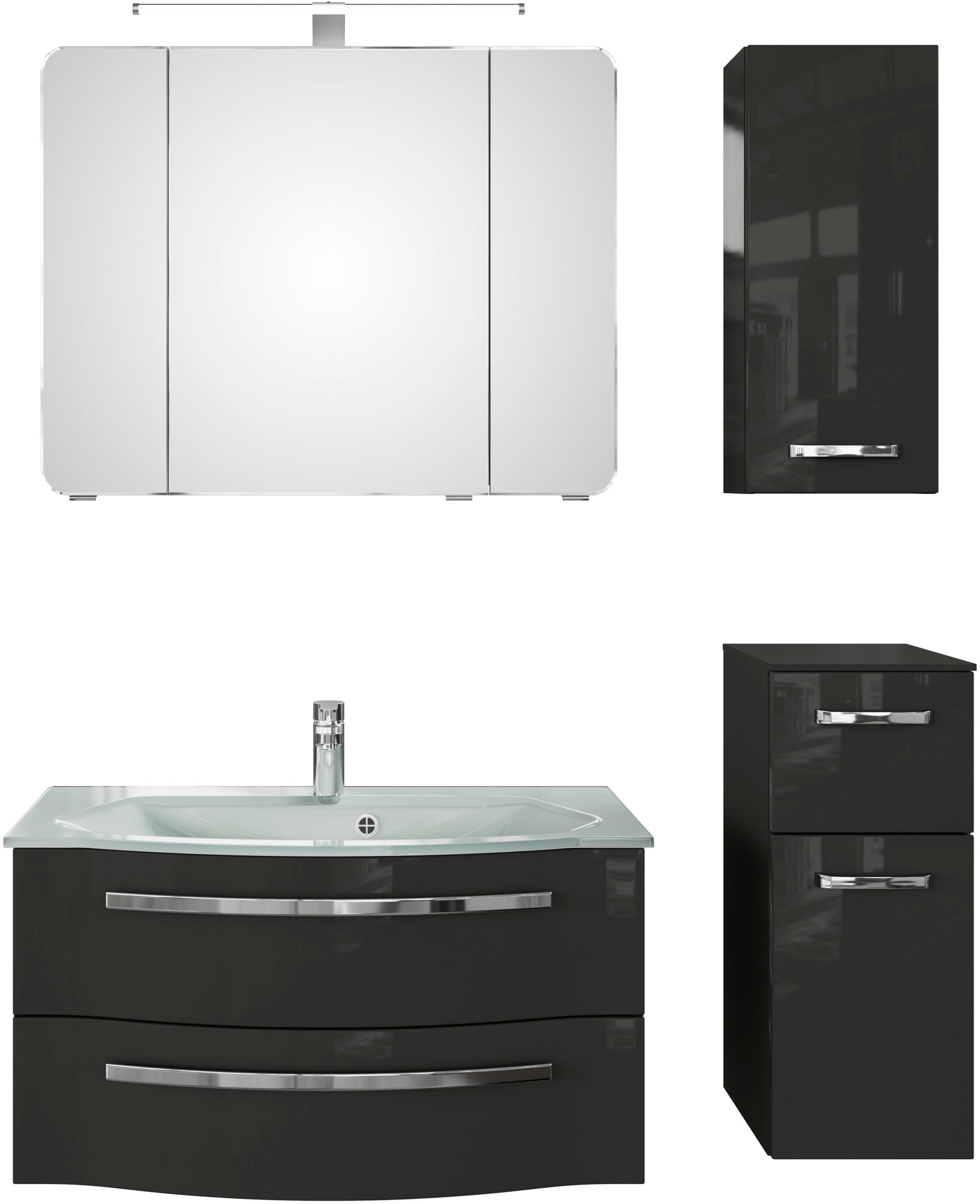 Saphir Badmöbel-Set "Serie 4005", (Set, 5 St.), Badmöbel-Set Serie 4005, vo günstig online kaufen