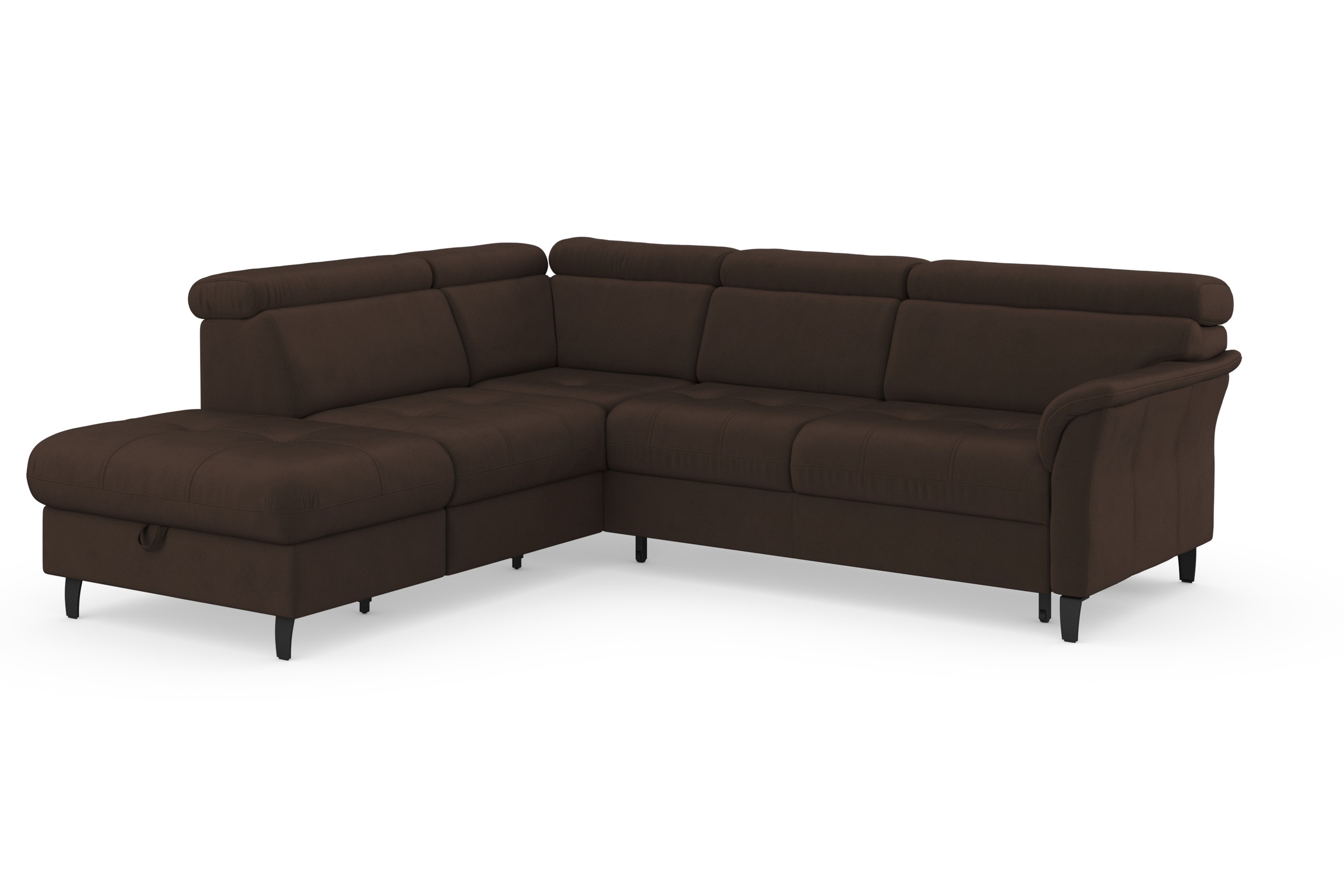 sit&more Ecksofa "Marano L-Form", inklusive Kopfteilverstellung, wahlweise günstig online kaufen