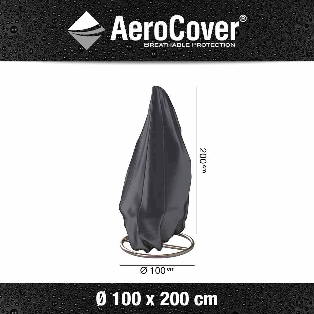 Aerocovers Gartenmöbel-Schutzhülle »Hängekorbhülle Ø100x200«, Hängekorbhülle Ø100x200 cm