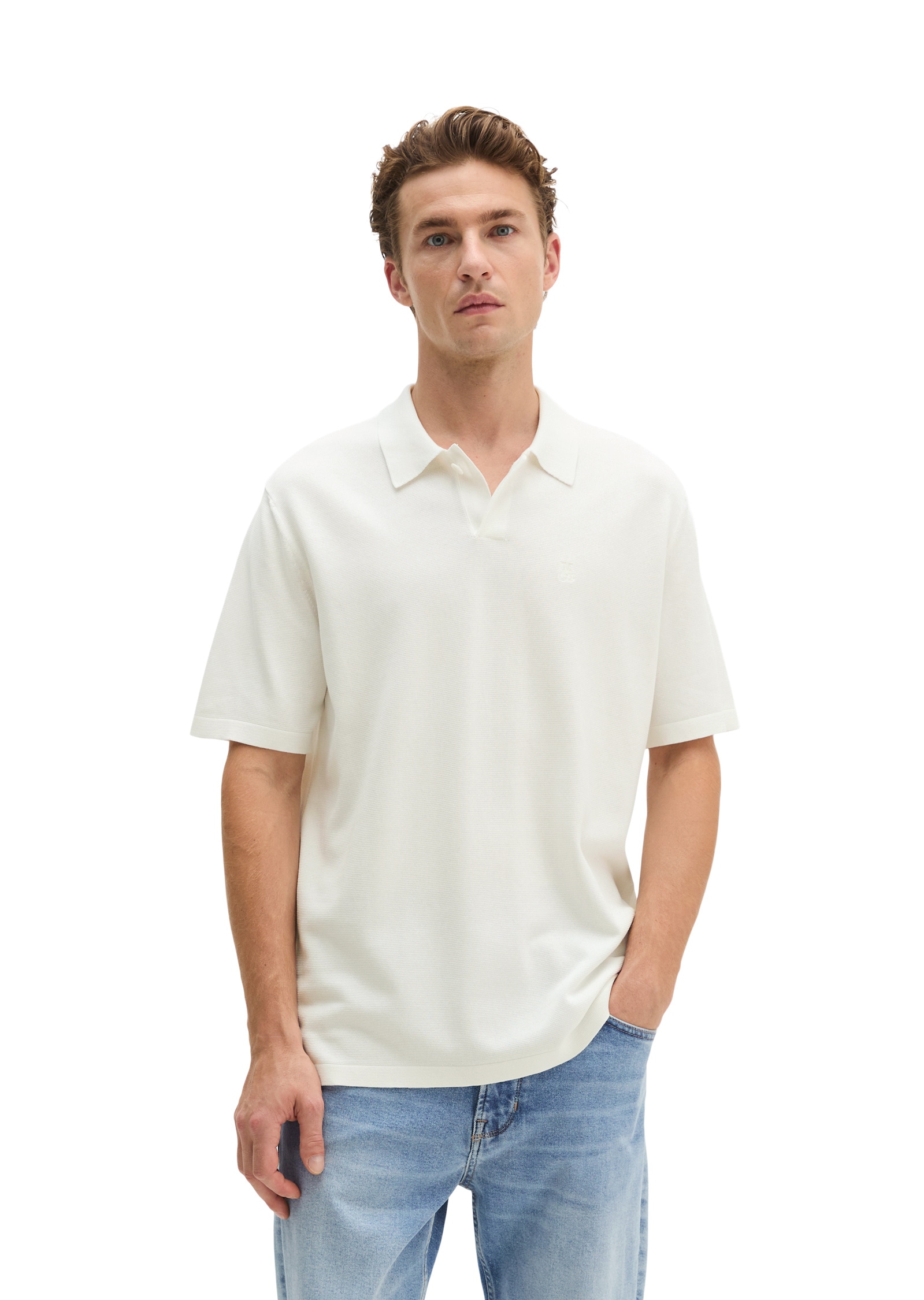 Marc OPolo Poloshirt "aus reiner Bio-Baumwolle"