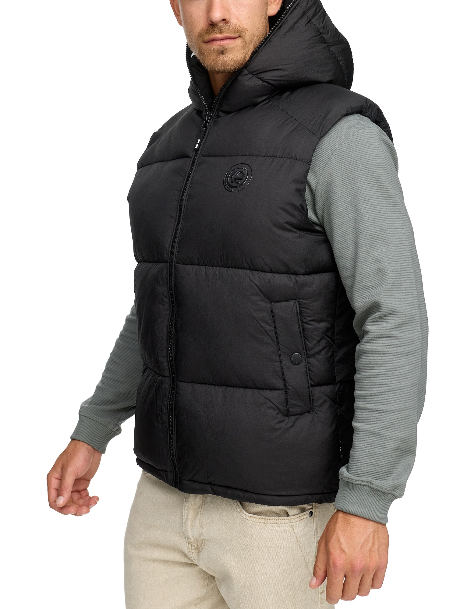 Indicode Steppweste »INLaurits«