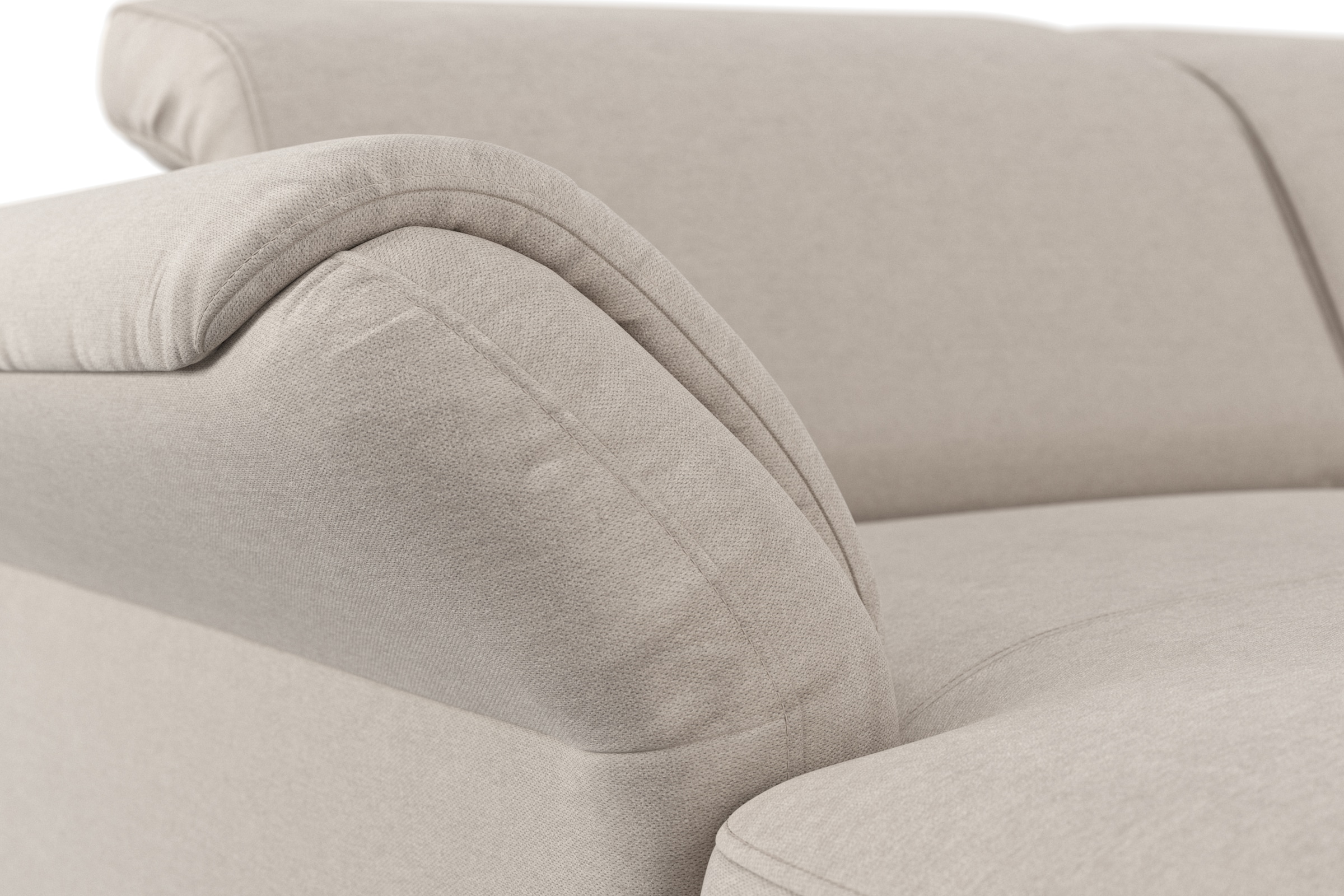 sit&more Wohnlandschaft »Apulia U-Form« wahlweise Bettfunktion, Bettkasten und Kopf- und Armteilverstellung