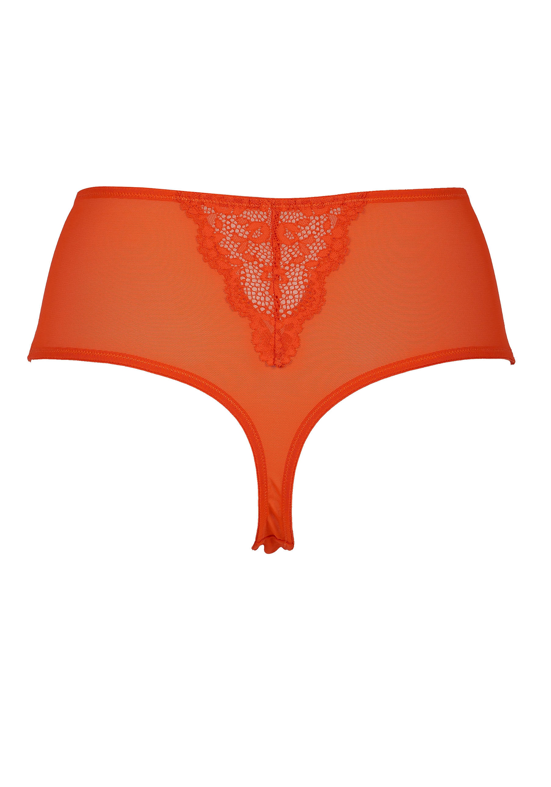 After Eden D-cup & up Panty »BO«, mit floraler Spitzenverzierung