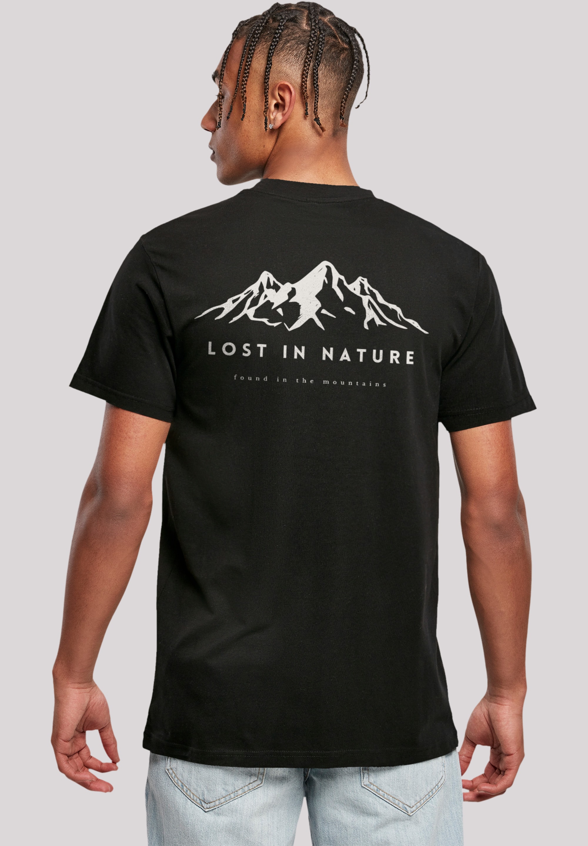 F4NT4STIC Marškinėliai »MOUNTAIN x « Print