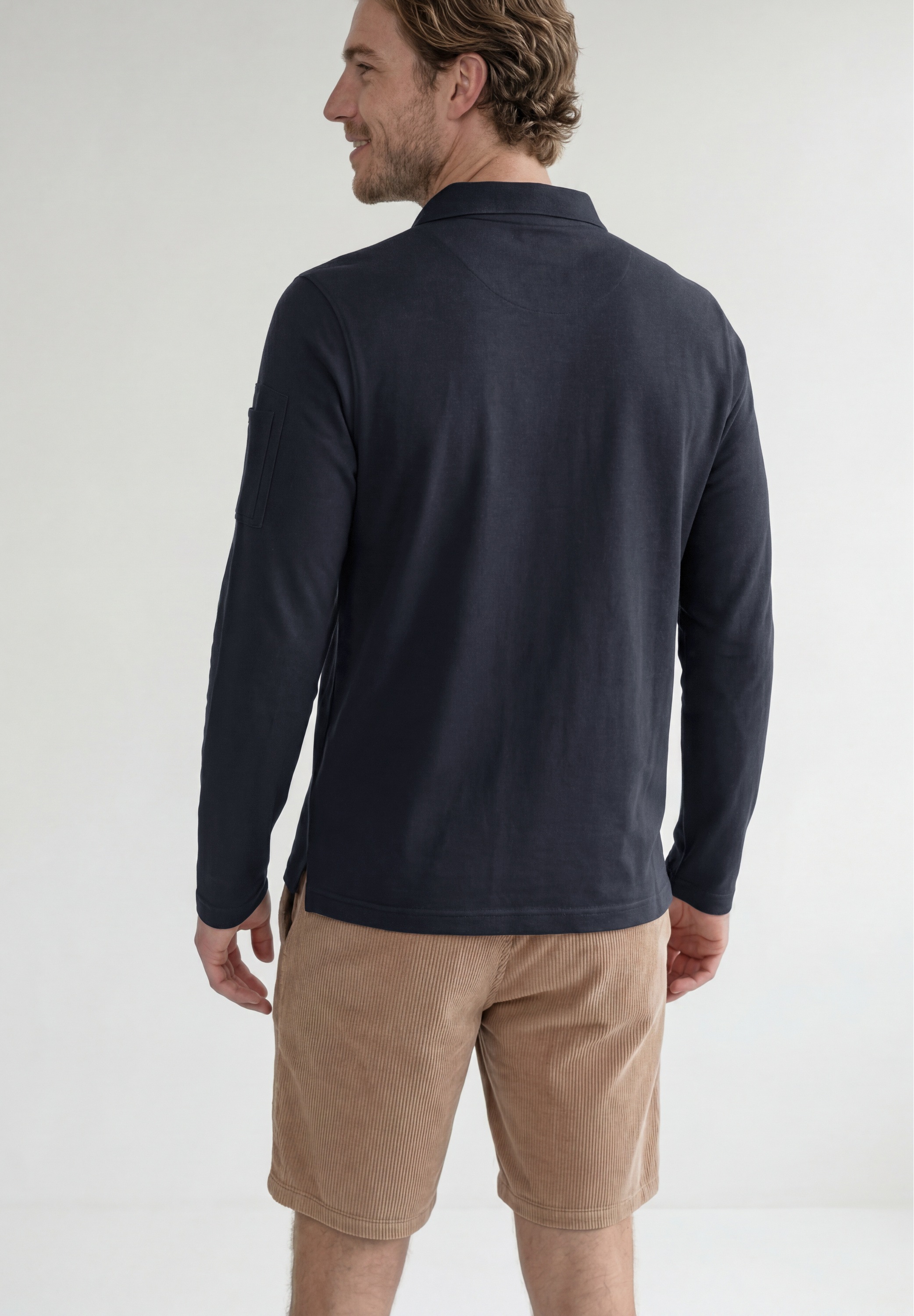 STREET ONE MEN Poloshirt aus reiner Baumwolle