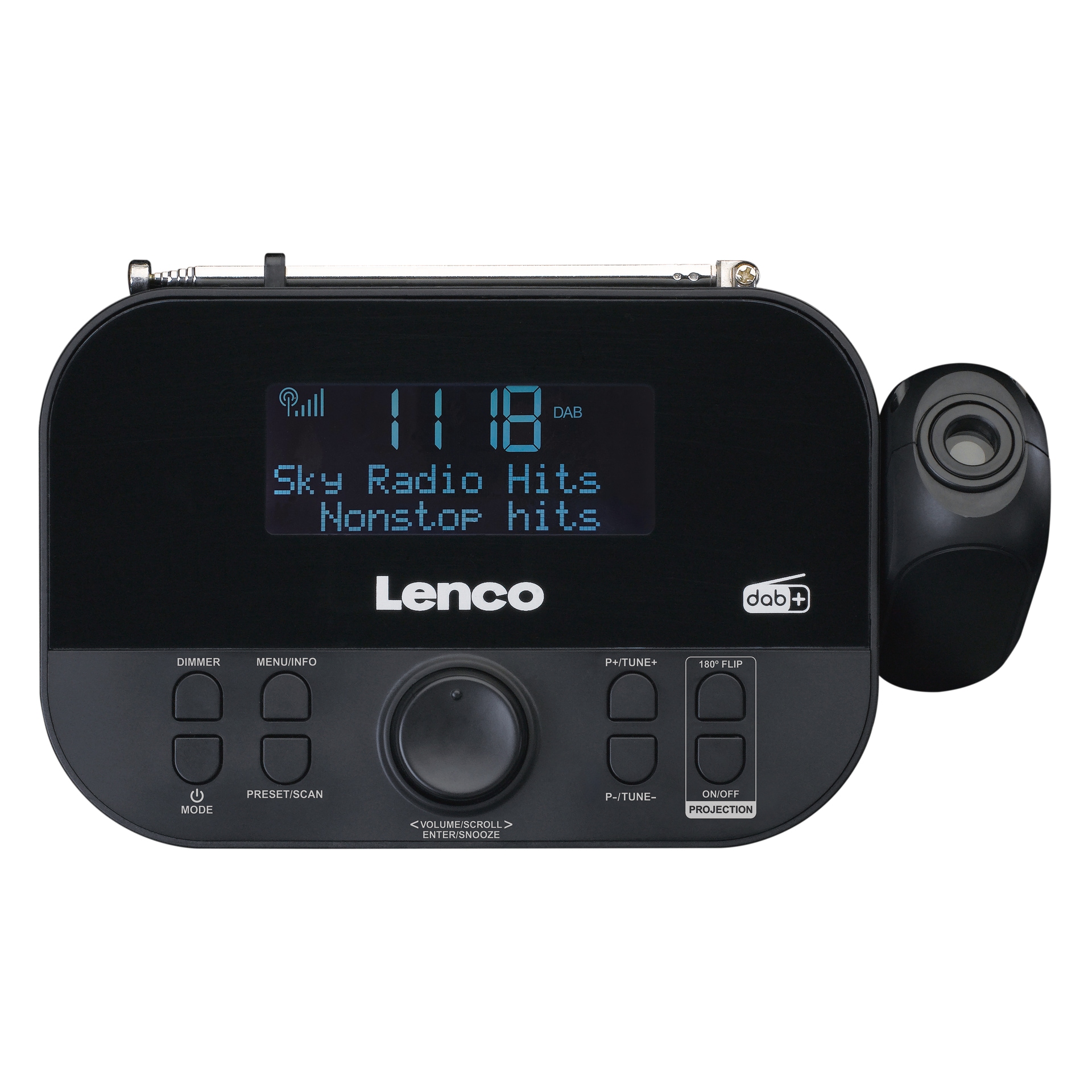 Lenco Digitalradio (DAB+) »CR-615BK«