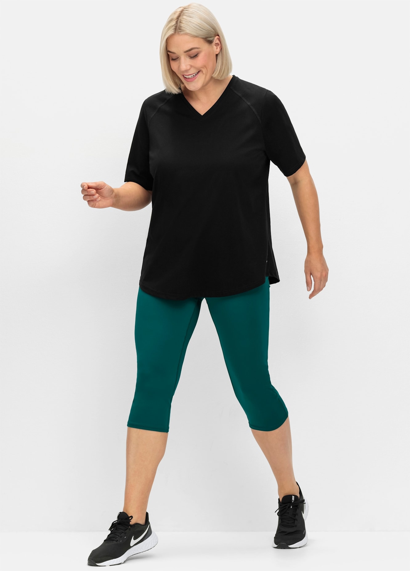 Sheego Funktionsshirt "Funktionsshirt", (1 tlg.) günstig online kaufen