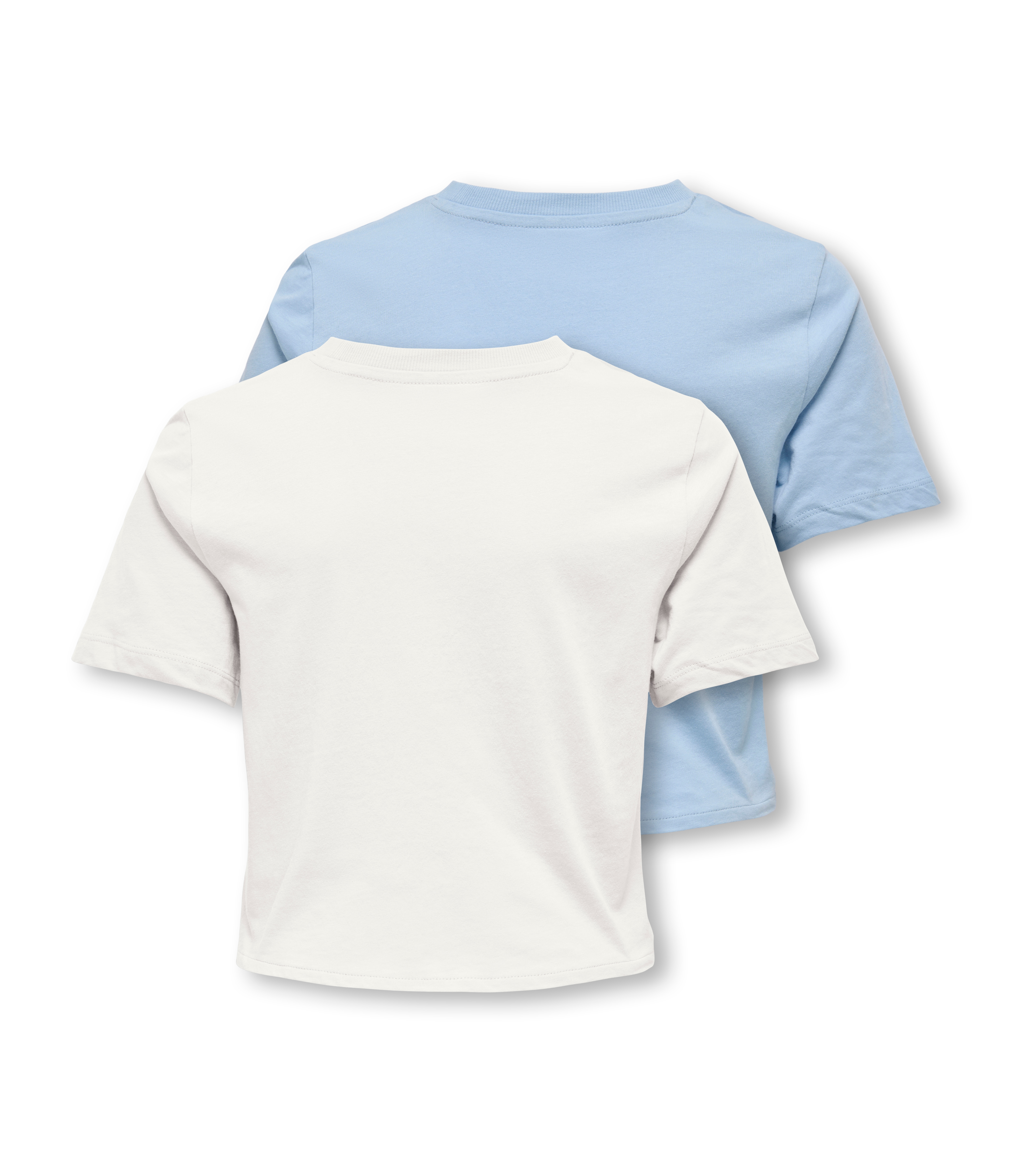 KIDS ONLY T-Shirt "KOGREX S/S KNOT TOP JRS 2-PACK" Packung, 2 tlg. Baumwolle, regular fit