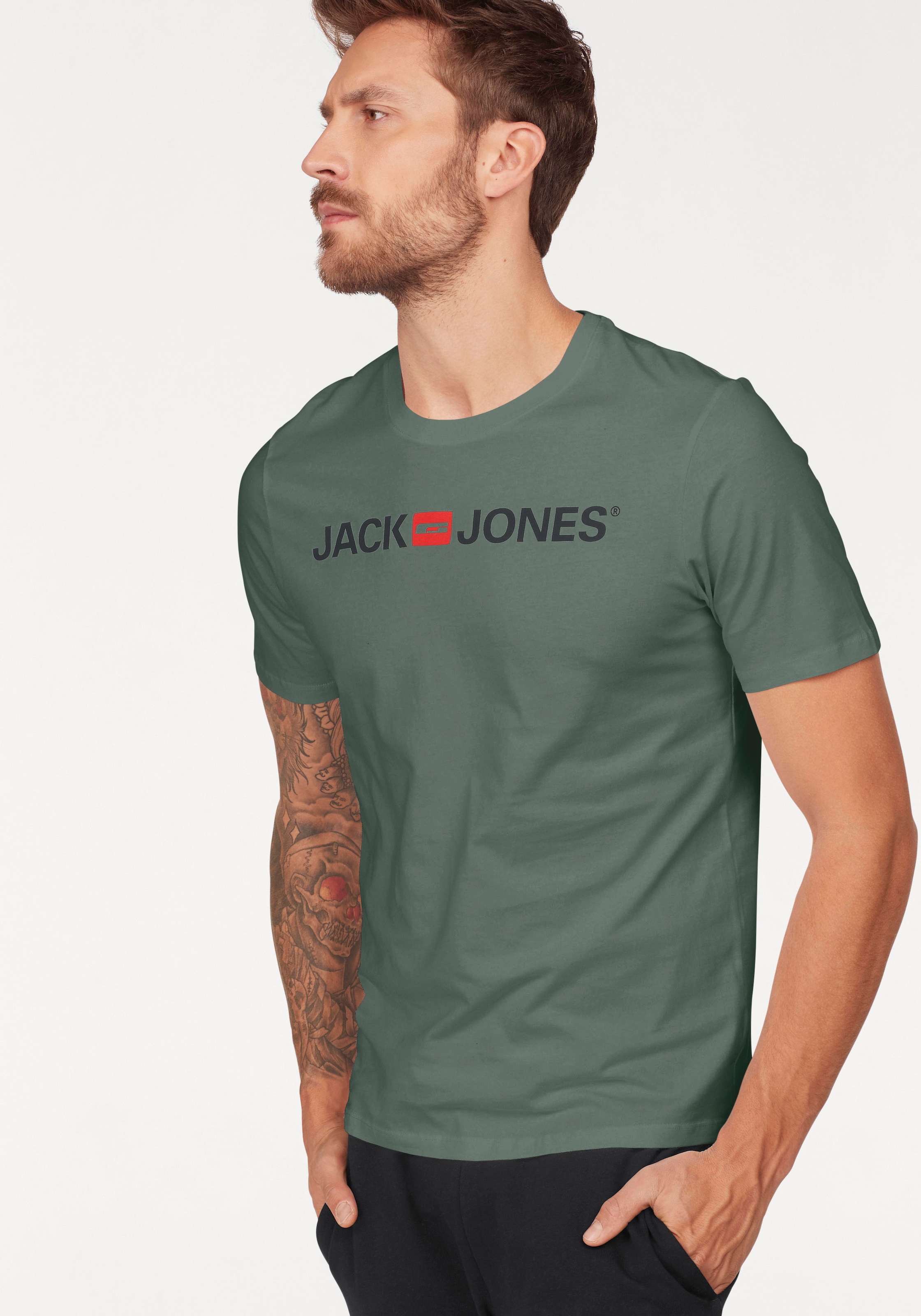 Jack & Jones T-Shirt "JJECORP mit Print, vielseitig kombinierbar für den Al günstig online kaufen