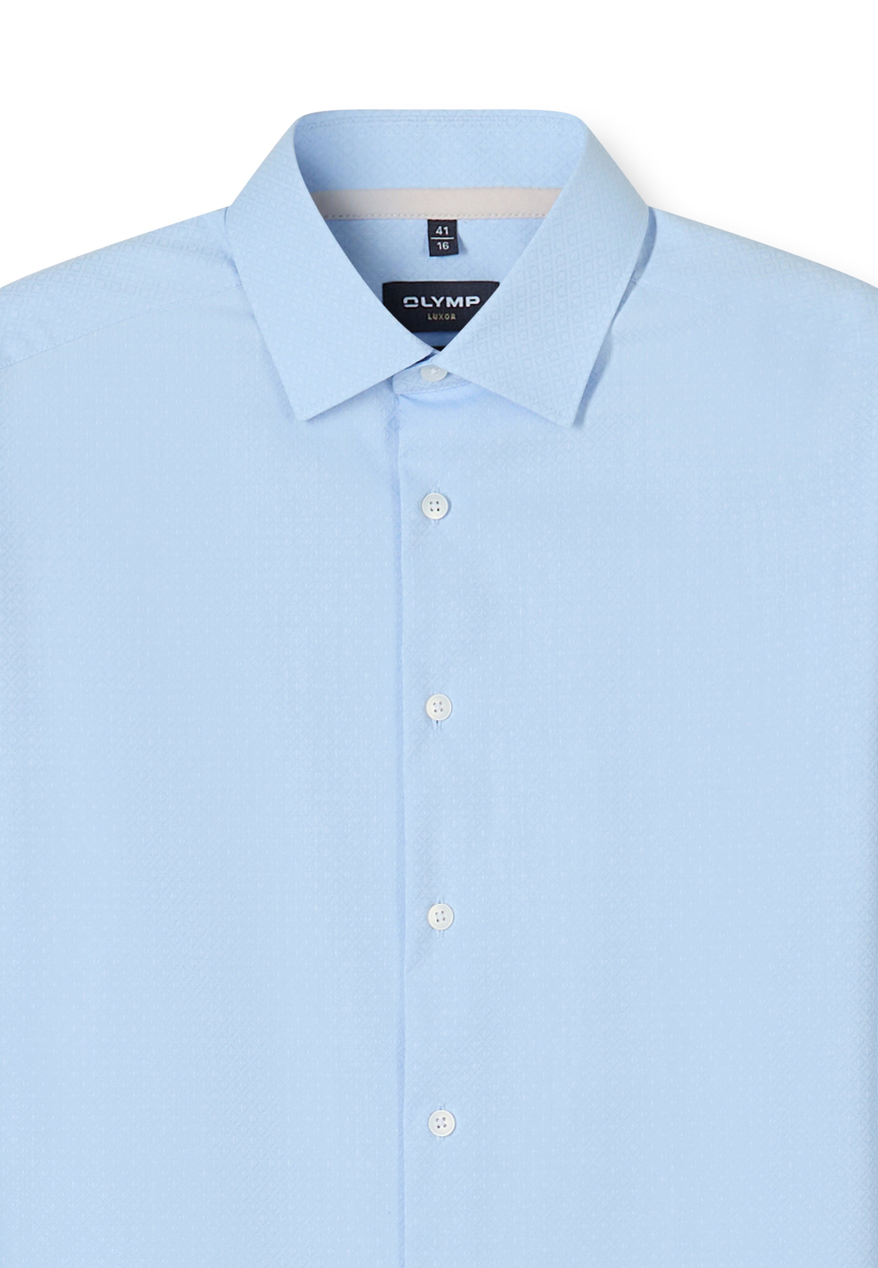 OLYMP Luxor 24/Seven Men's Shirt Blue 46 2