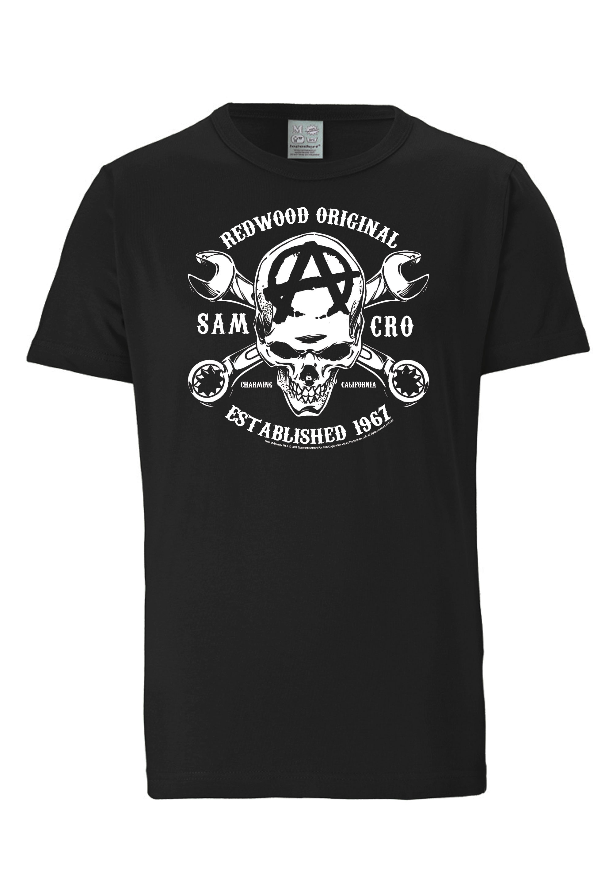 LOGOSHIRT T-Shirt »Sons of Anarchy SAMCRO«, mit Sons of Anarchy-Print ▷  kaufen | BAUR