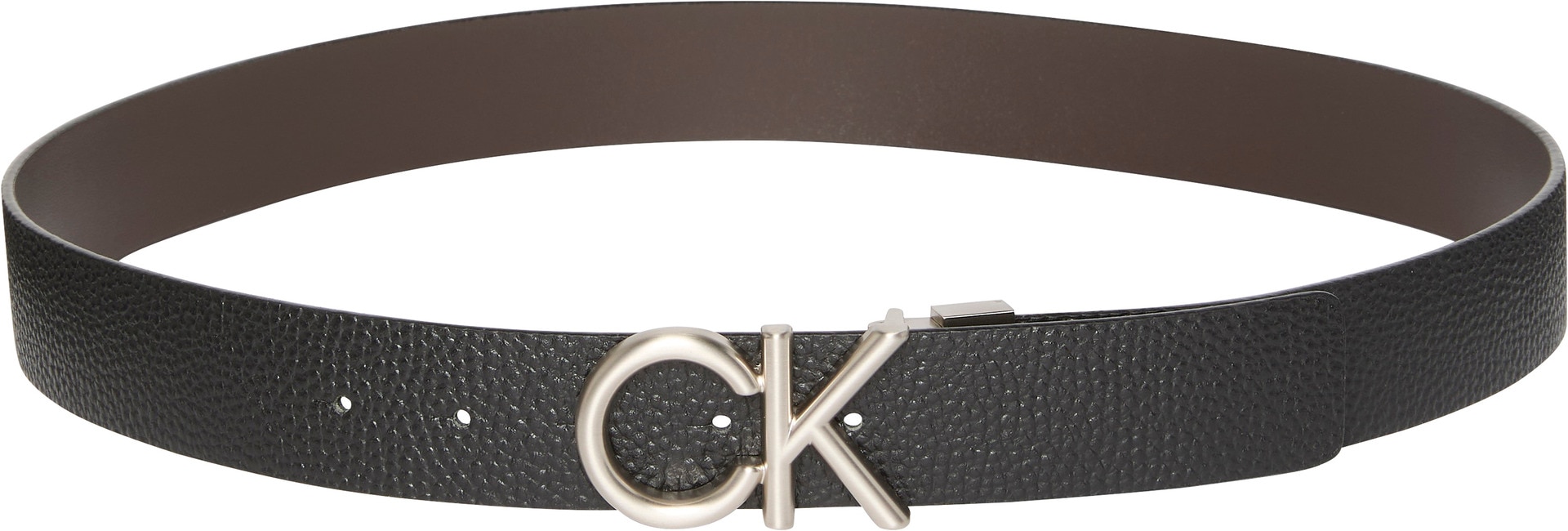 Calvin Klein Ledergürtel »CK HALLMARK LOGO 35MM ADJ/REV«
