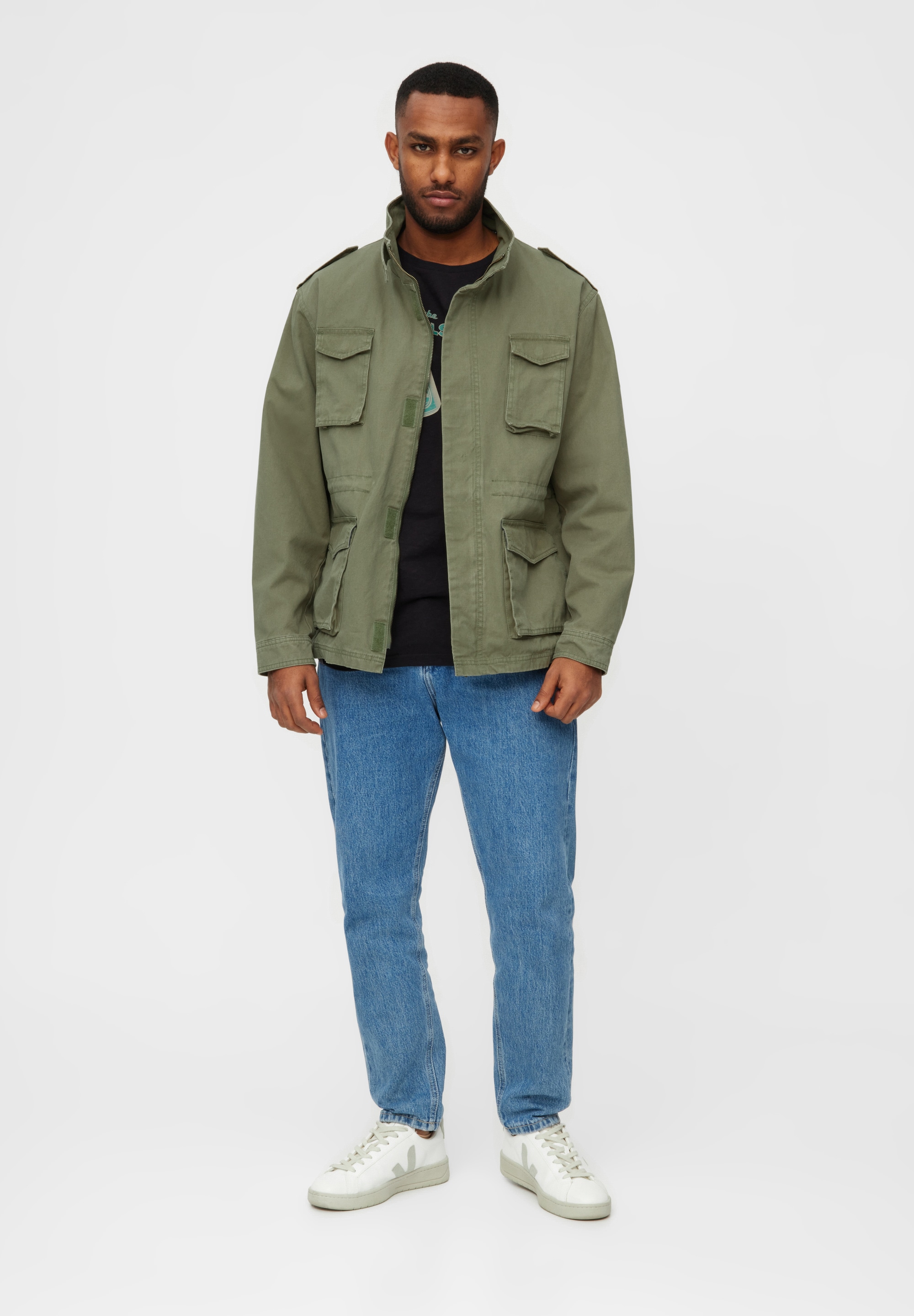 Derbe Parka »Milby«, ohne Kapuze, Canvas Jacke, Innentasche, Baumwolllining