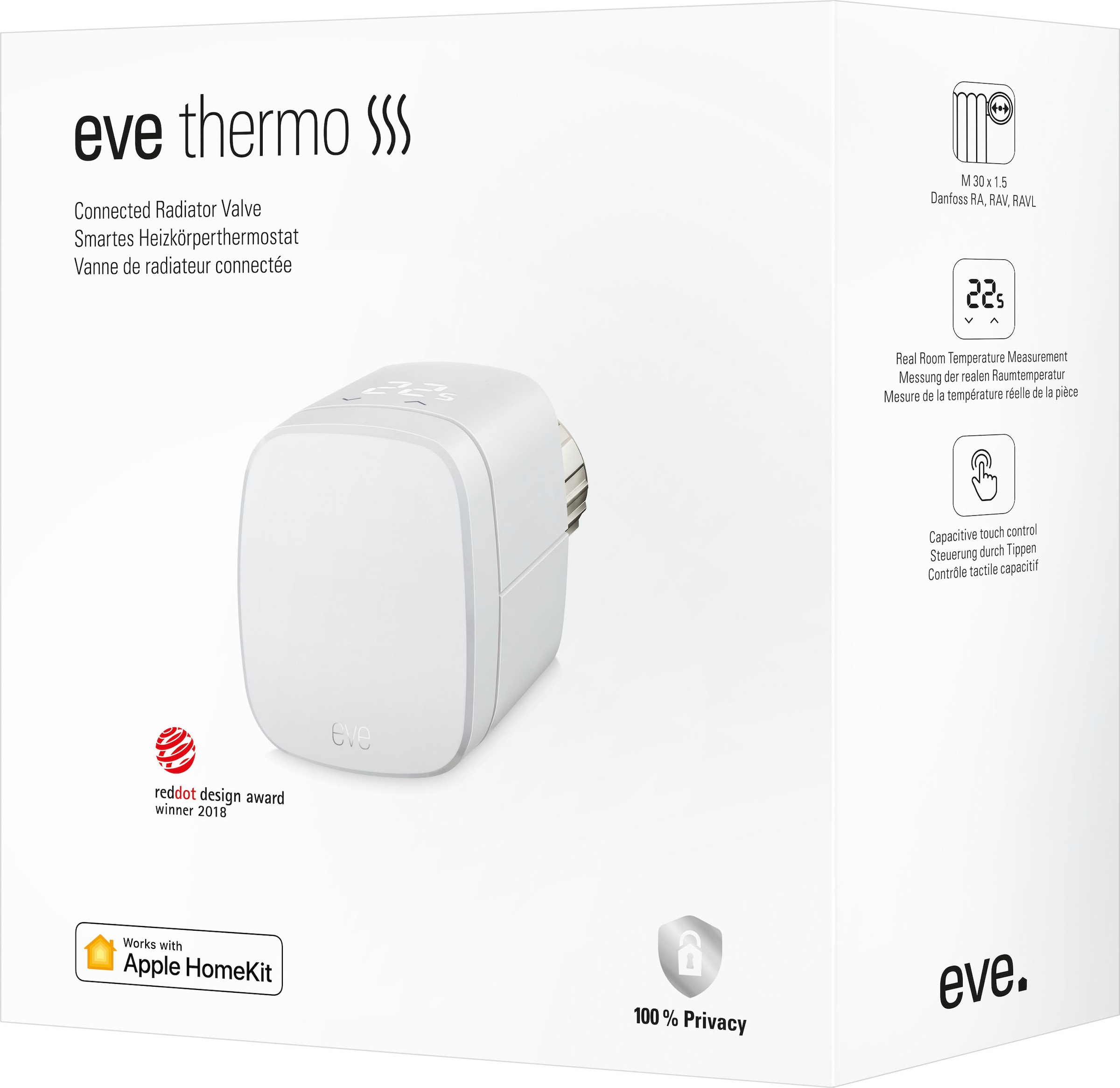 EVE Heizkörperthermostat »Thermo 2020«