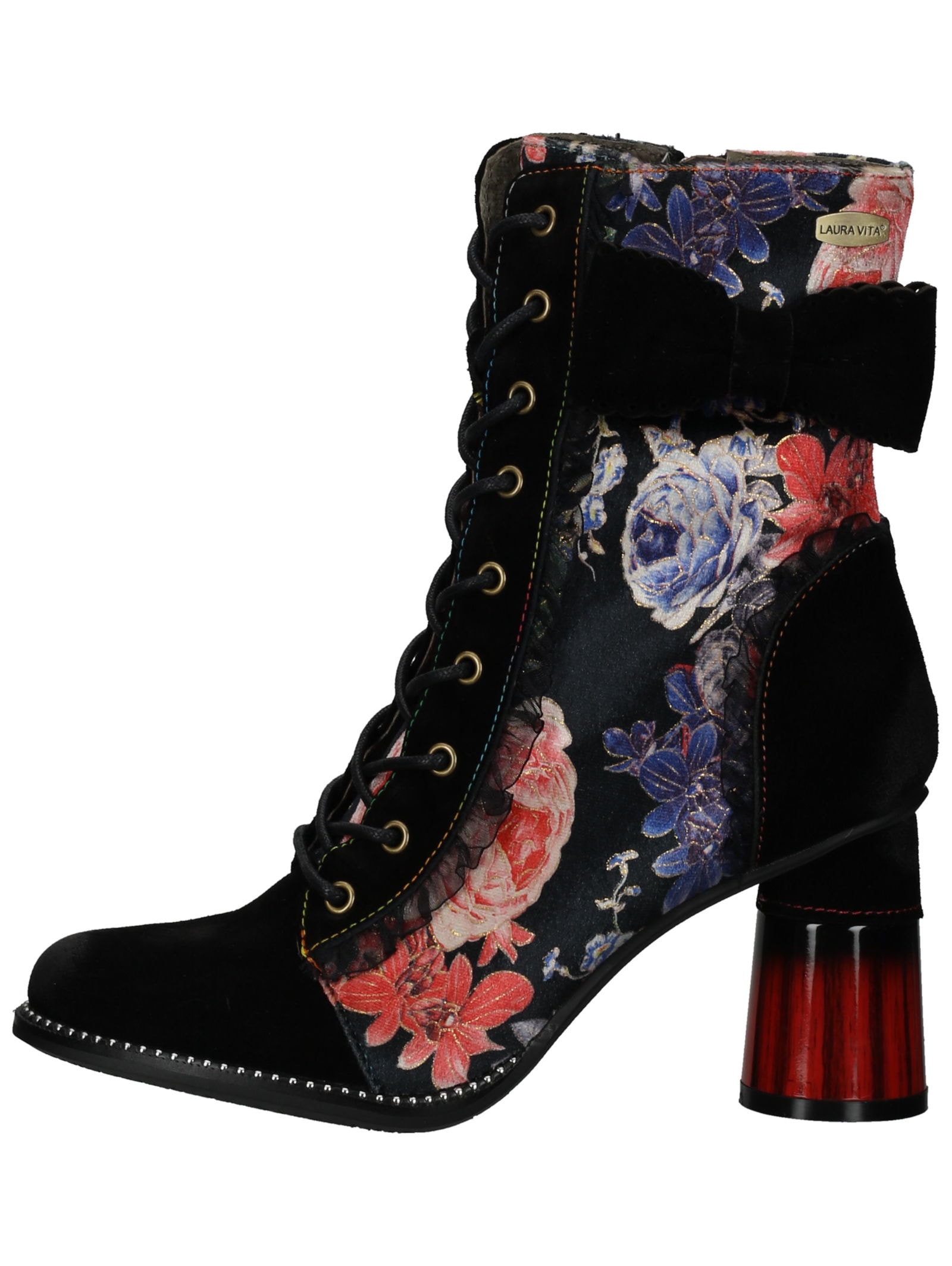 LAURA VITA Schnürstiefelette »LAURA VITA Stiefelette Leder/Textil«