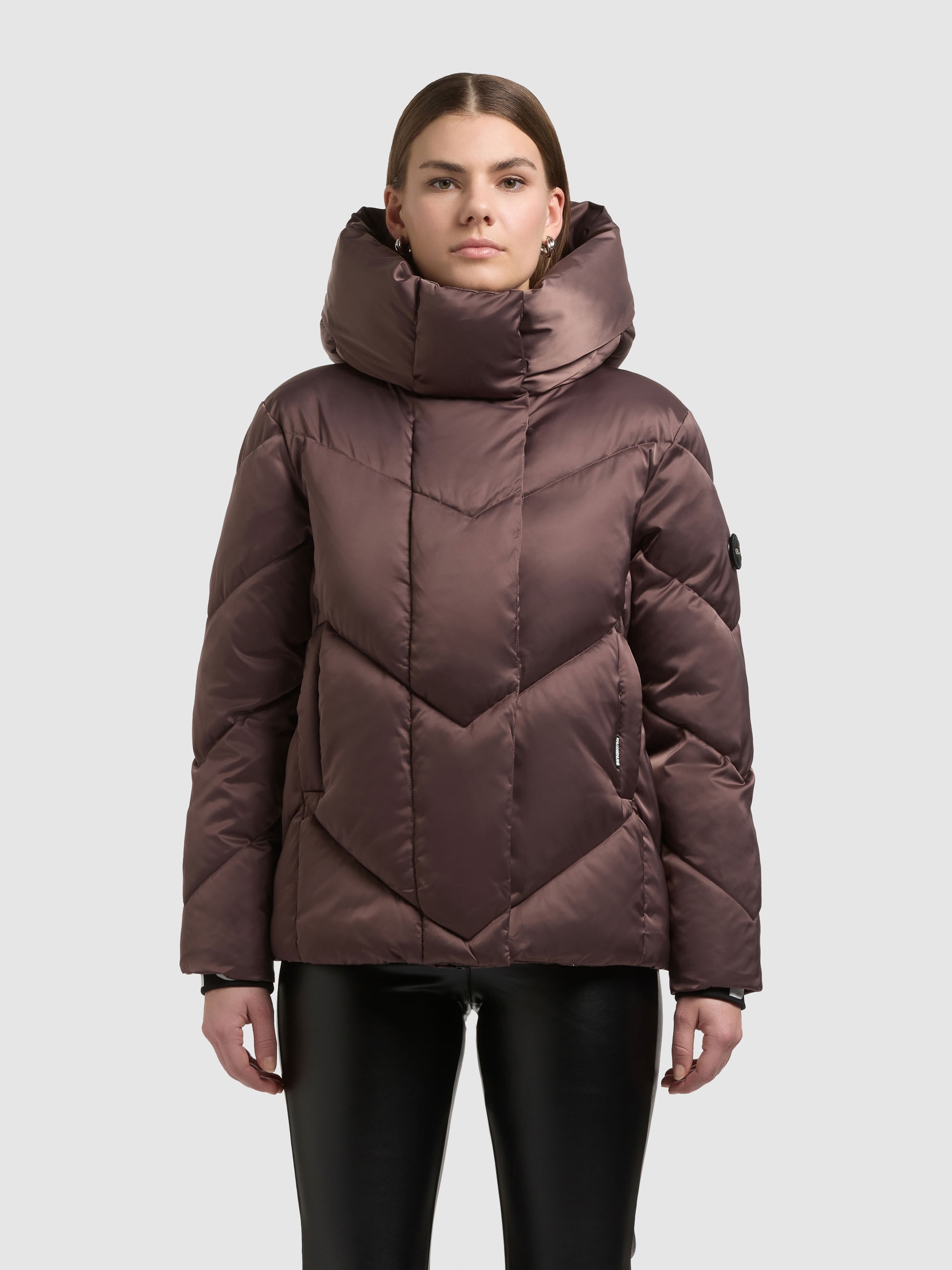 khujo Steppjacke »OLSA2« mit Kapuze