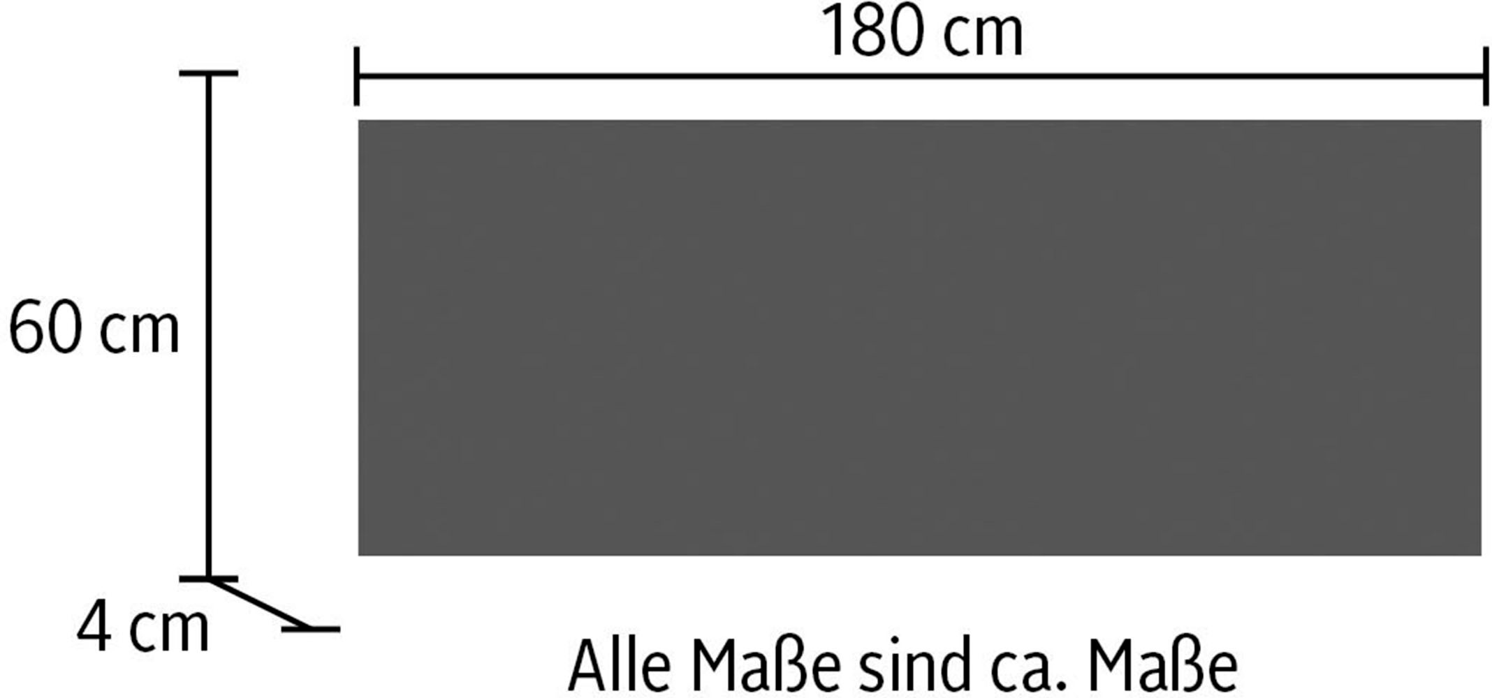 IMPULS KÜCHEN Arbeitsplatte, in vielen Breiten, 4cm stark, passend zu allen Serien