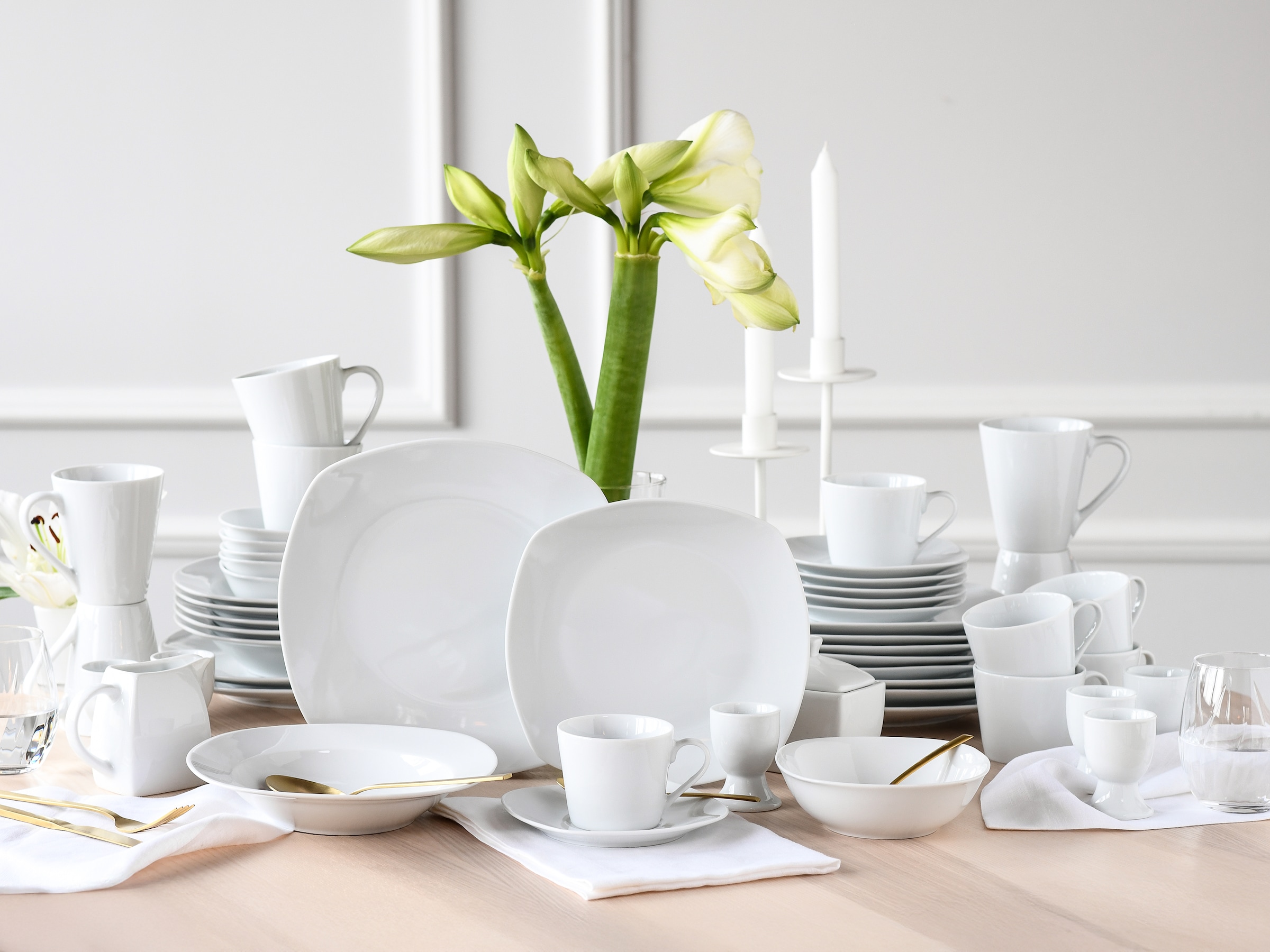 OTTO home Geschirr-Set "Arrianna" Moderne Optik, Zeitloses Design, Beliebig günstig online kaufen